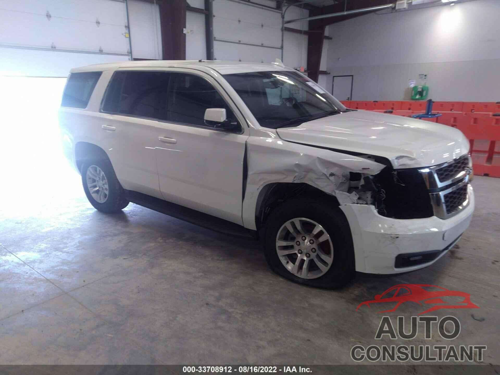 CHEVROLET TAHOE 2019 - 1GNSKFKC0KR311303