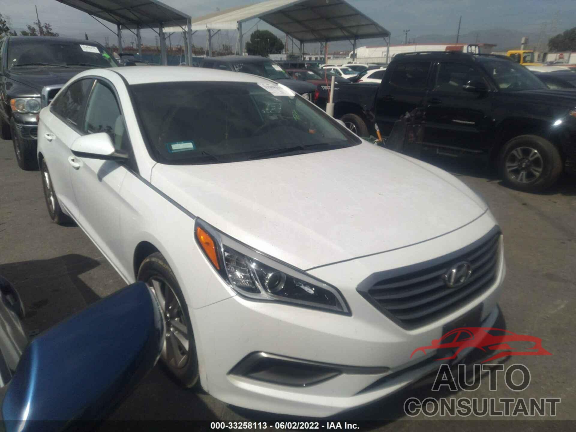 HYUNDAI SONATA 2017 - 5NPE24AF5HH560010