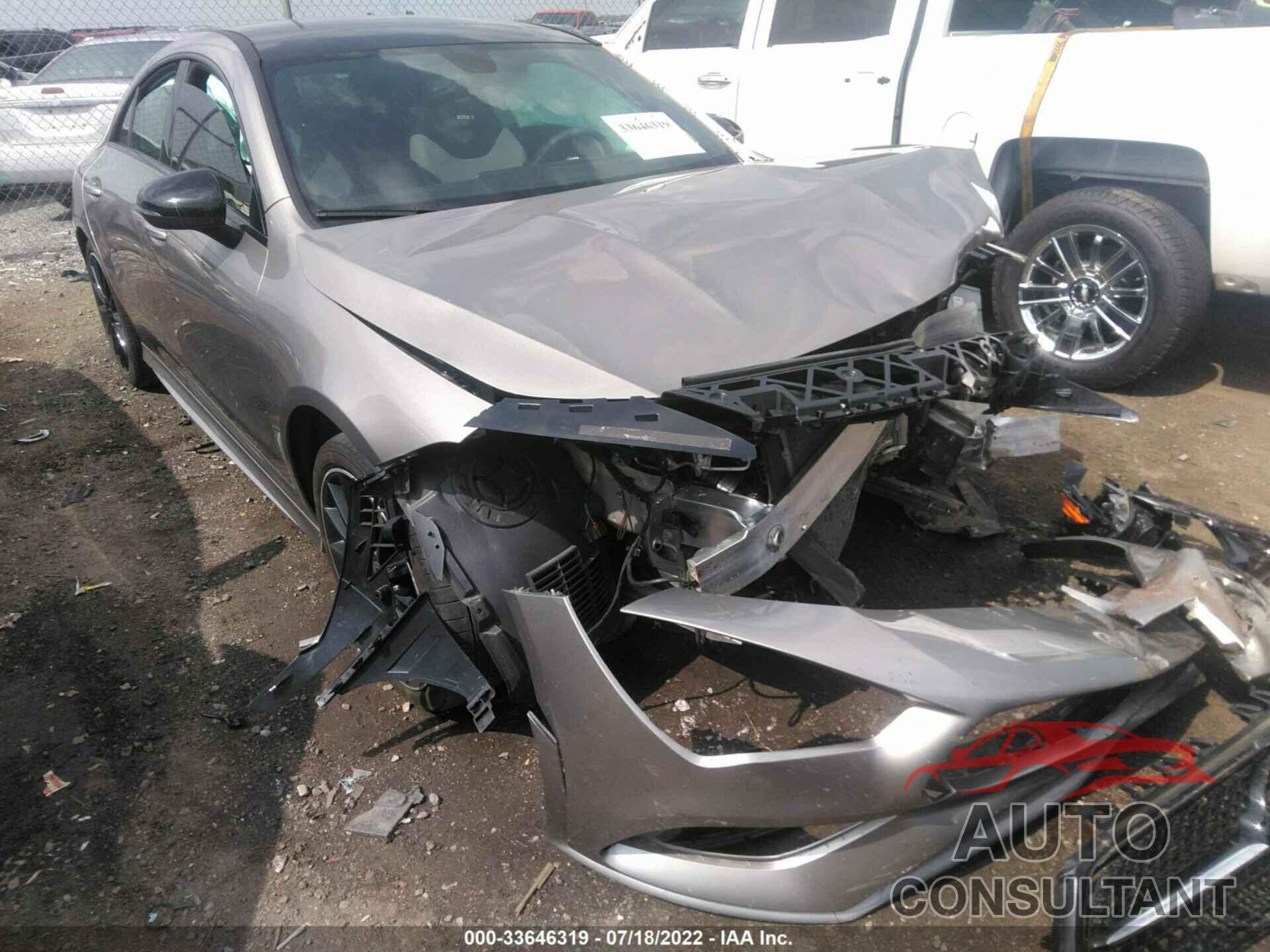 MERCEDES-BENZ CLA 2020 - W1K5J4GB5LN091278