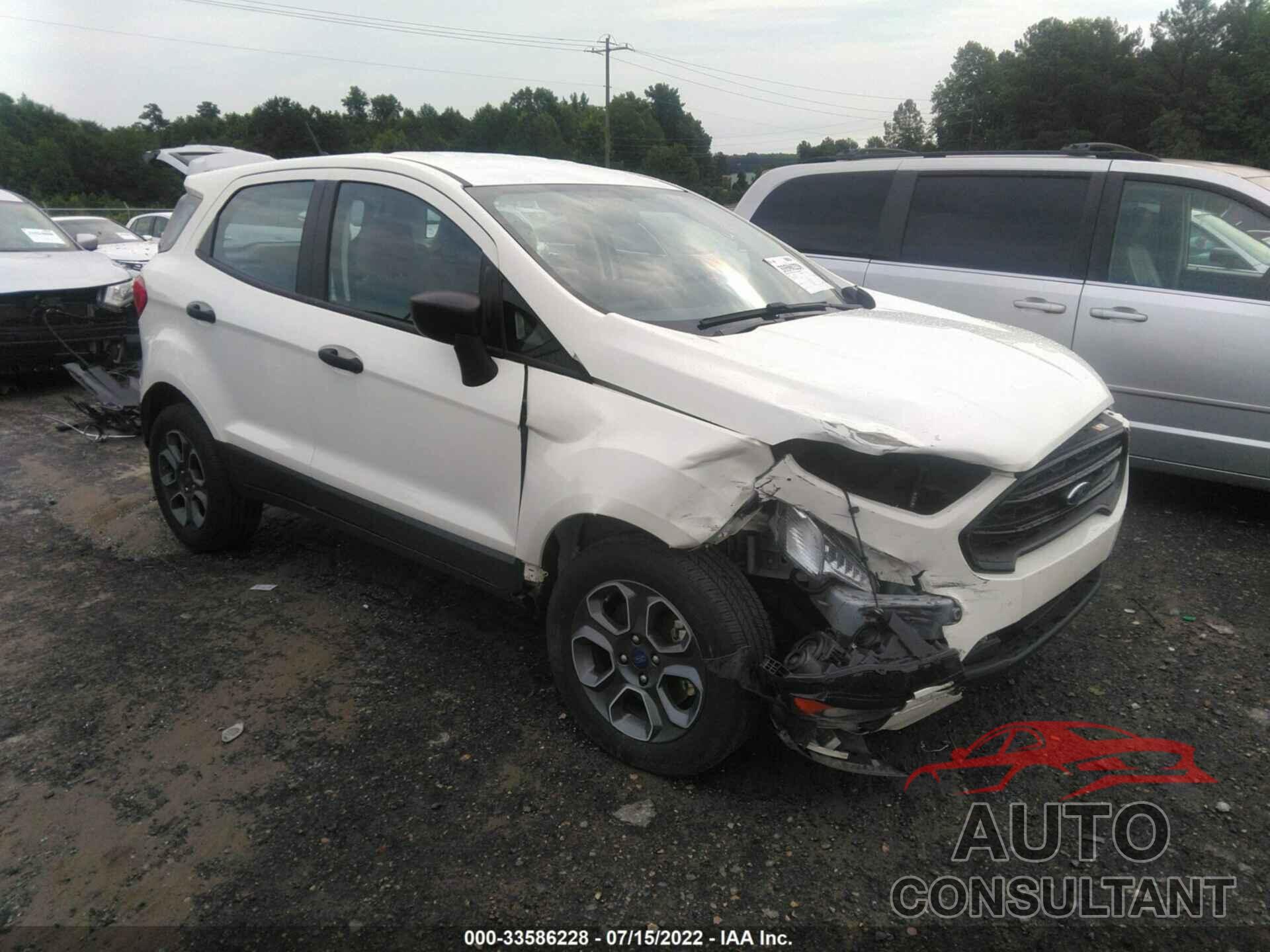 FORD ECOSPORT 2020 - MAJ3S2FEXLC393715