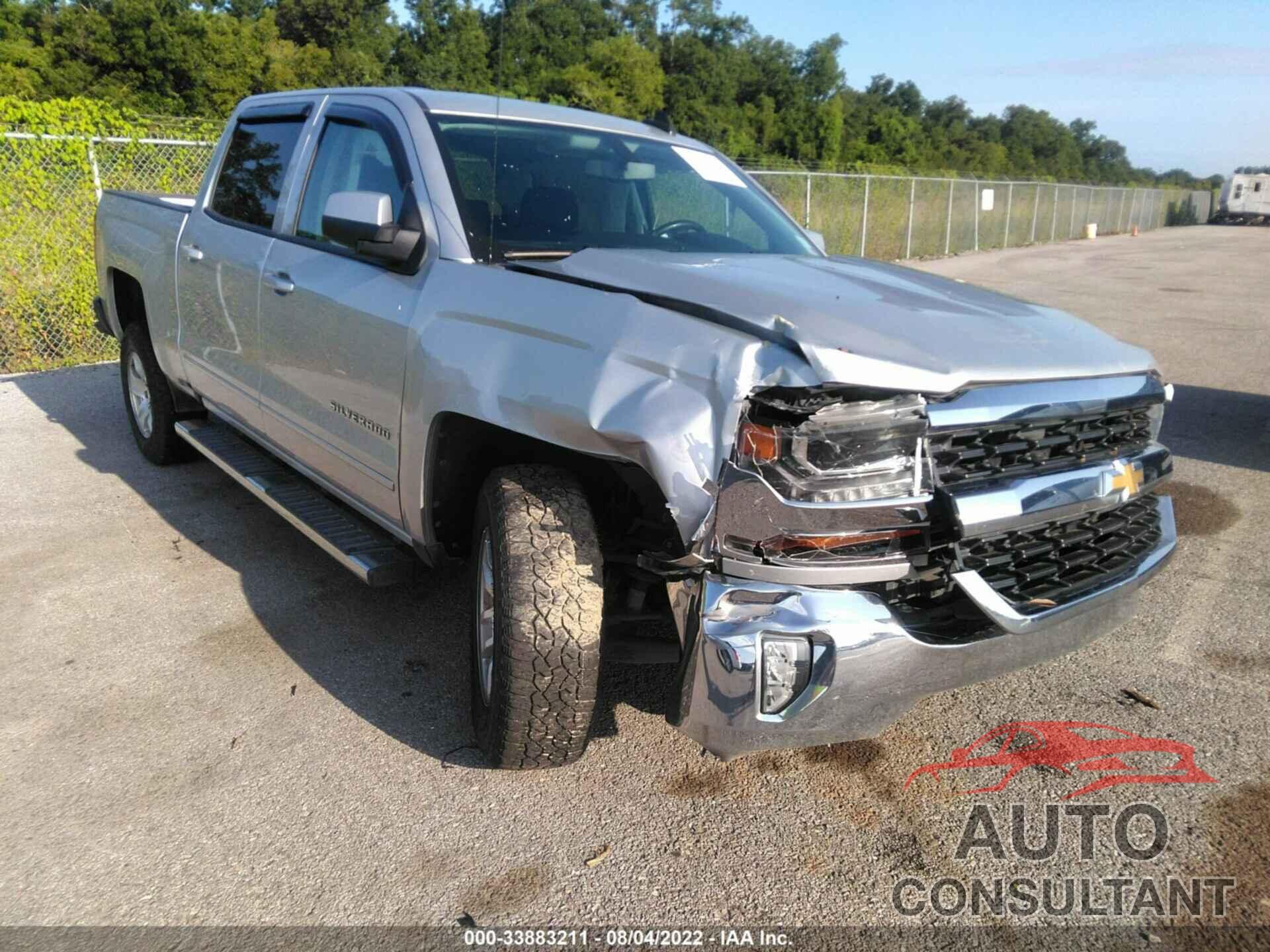 CHEVROLET SILVERADO 1500 2017 - 3GCPCREC1HG444637