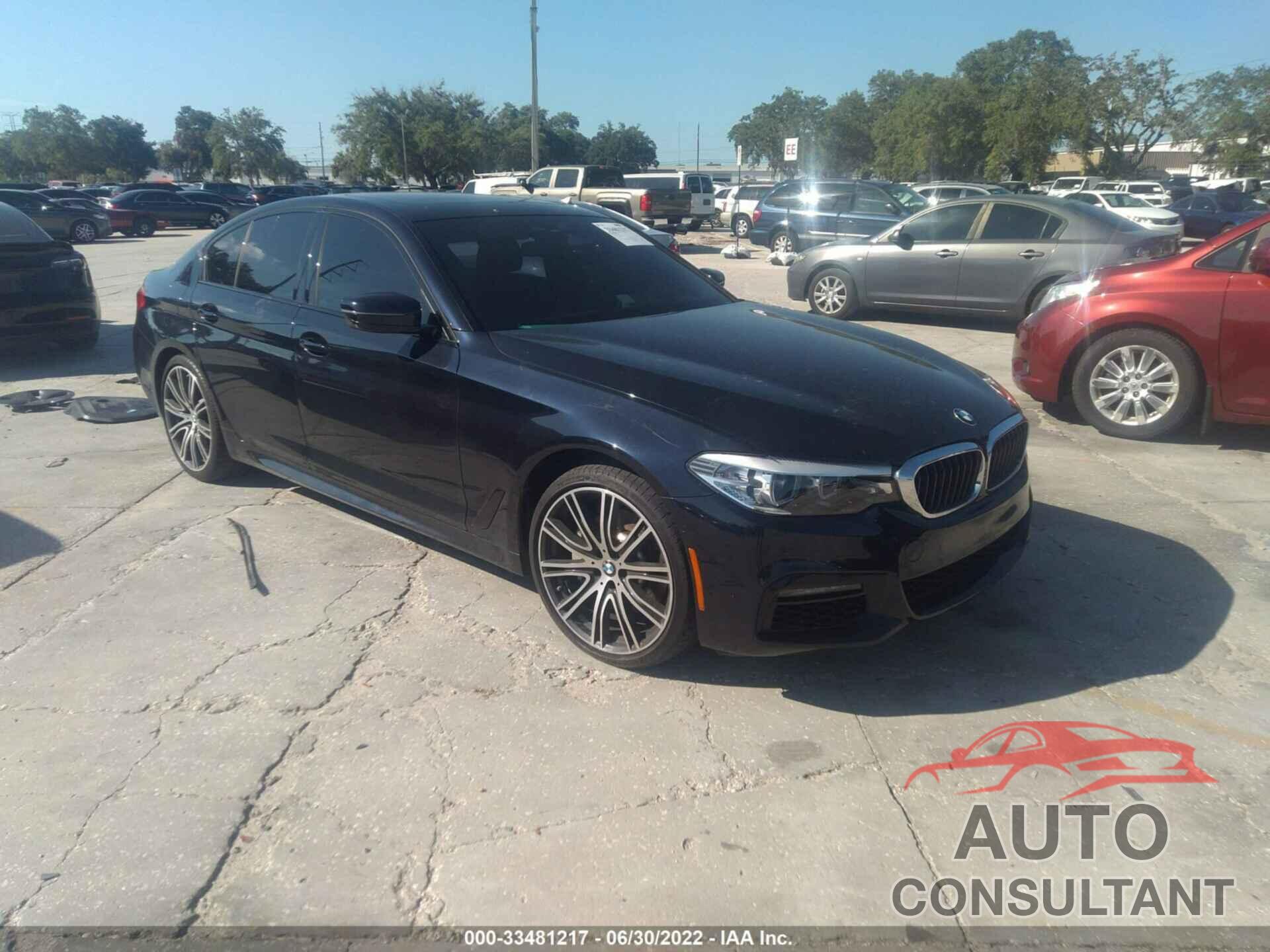 BMW 5 SERIES 2019 - WBAJE5C54KWE66251