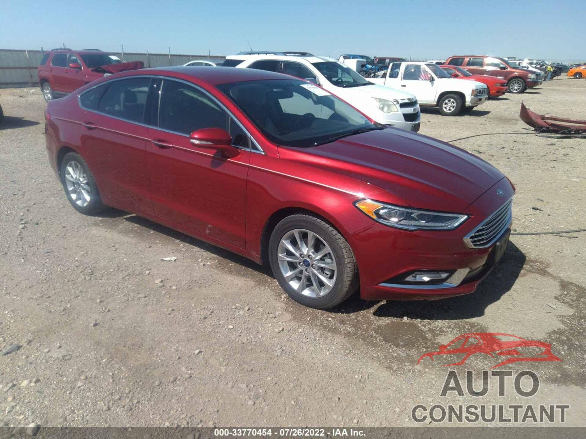 FORD FUSION 2017 - 3FA6P0HD6HR273958