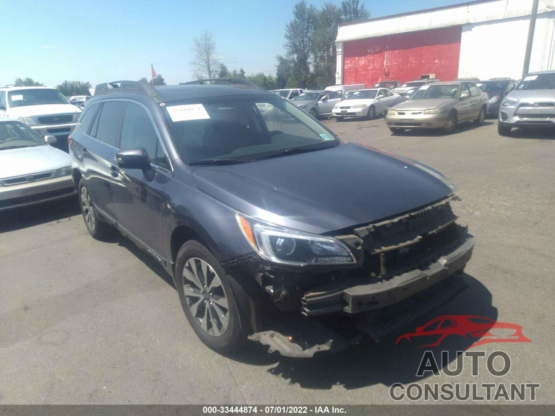 SUBARU OUTBACK 2016 - 4S4BSANC9G3200259