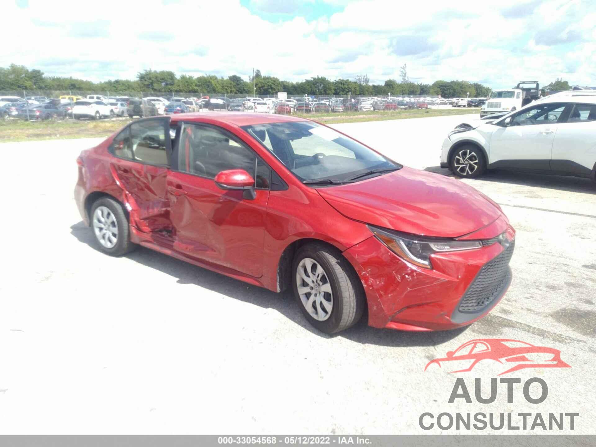 TOYOTA COROLLA 2021 - JTDEPMAE9MJ172322