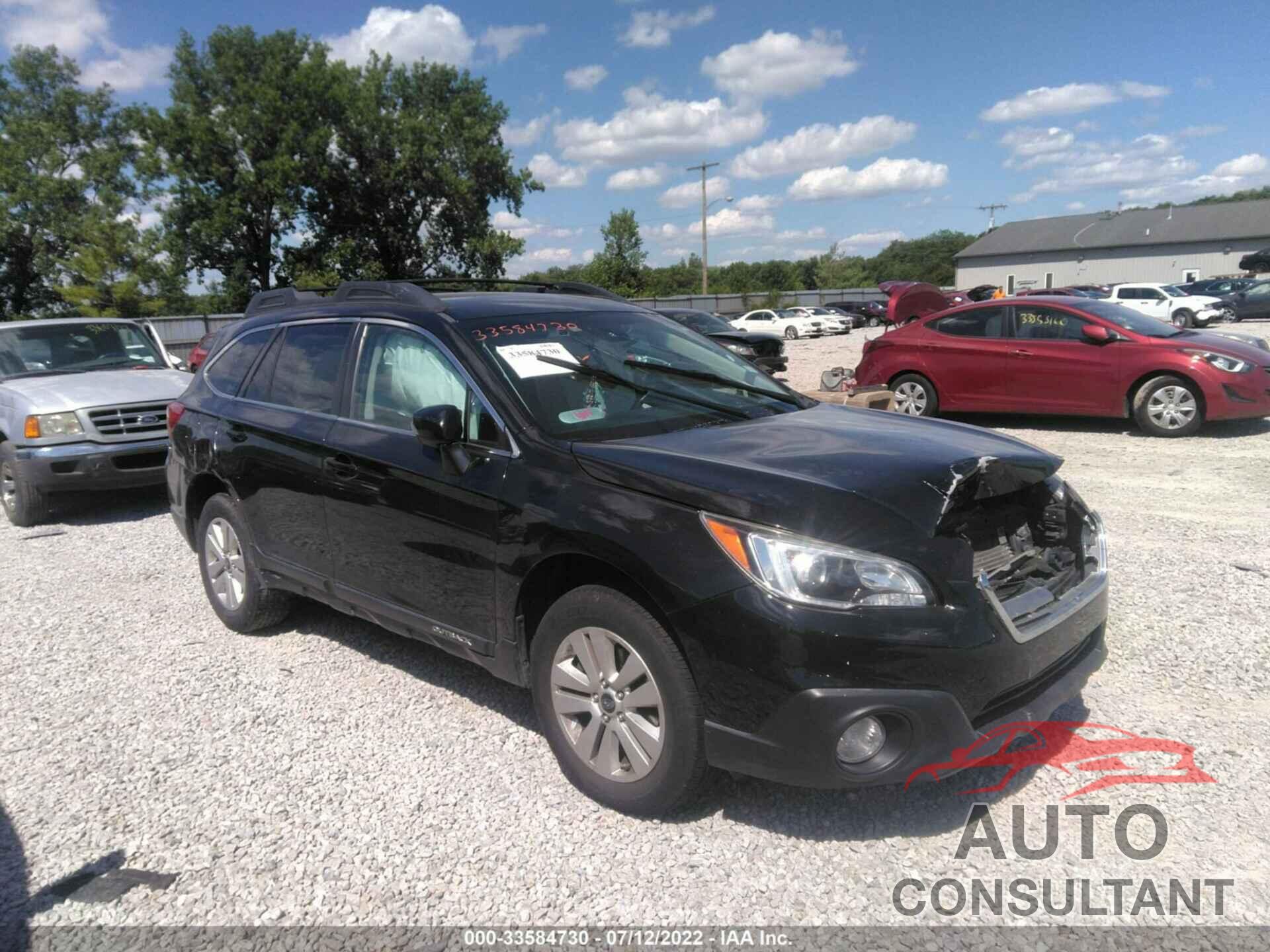 SUBARU OUTBACK 2017 - 4S4BSAFC2H3381821