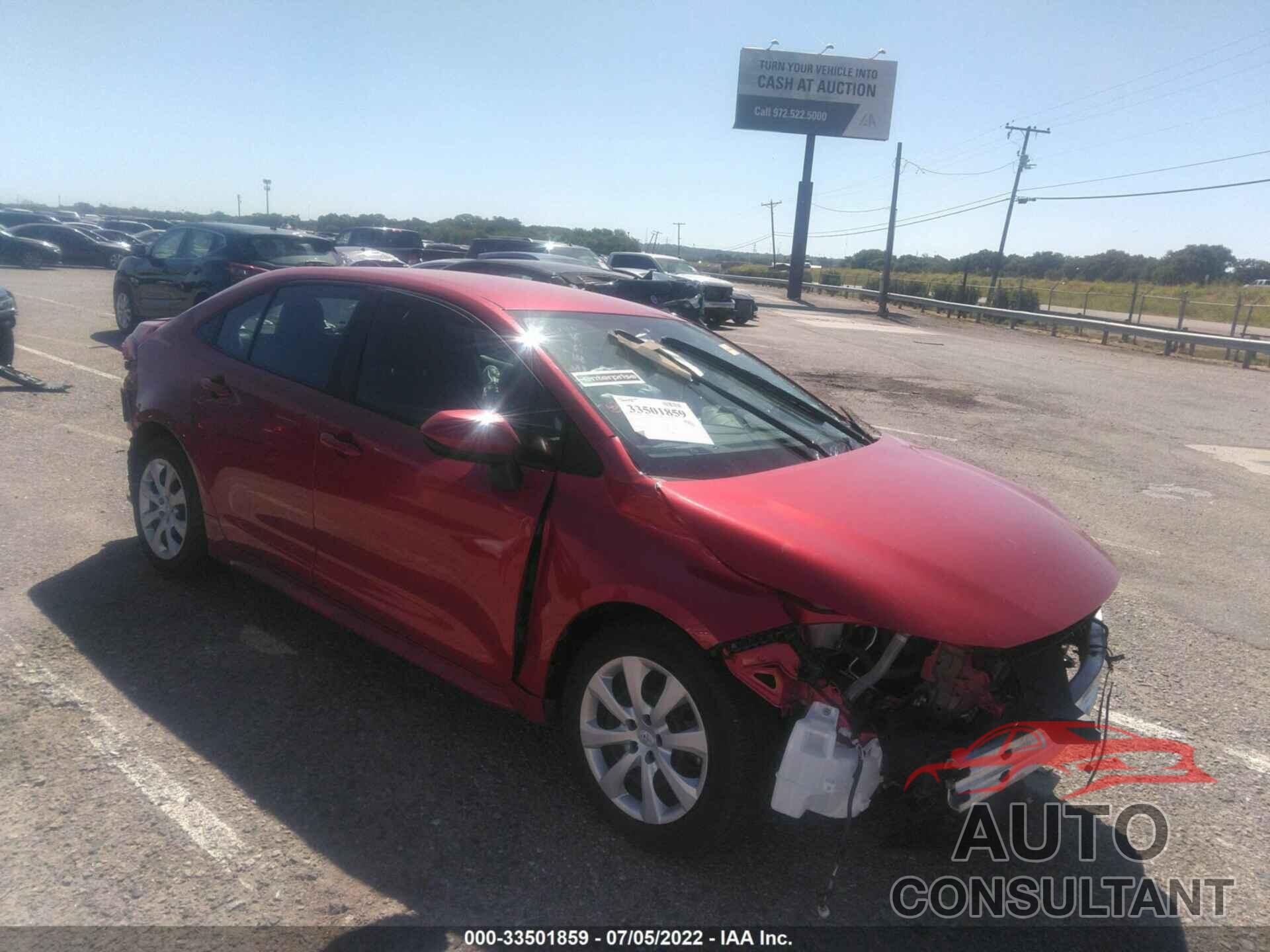 TOYOTA COROLLA 2021 - 5YFEPMAE9MP261819