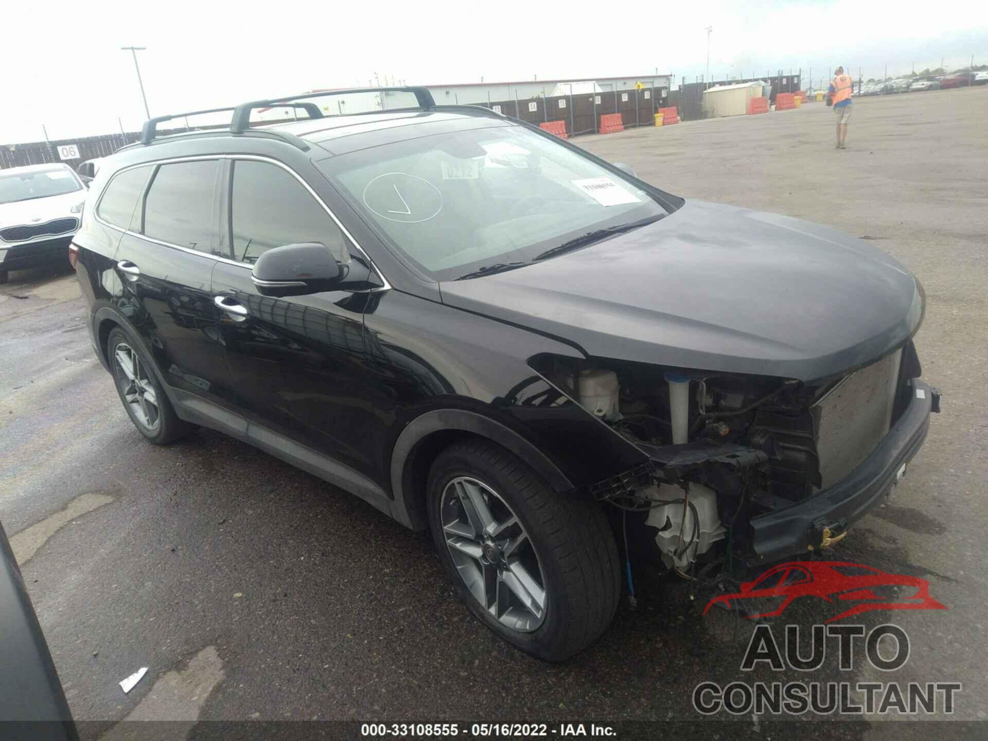 HYUNDAI SANTA FE 2017 - KM8SRDHF6HU243875