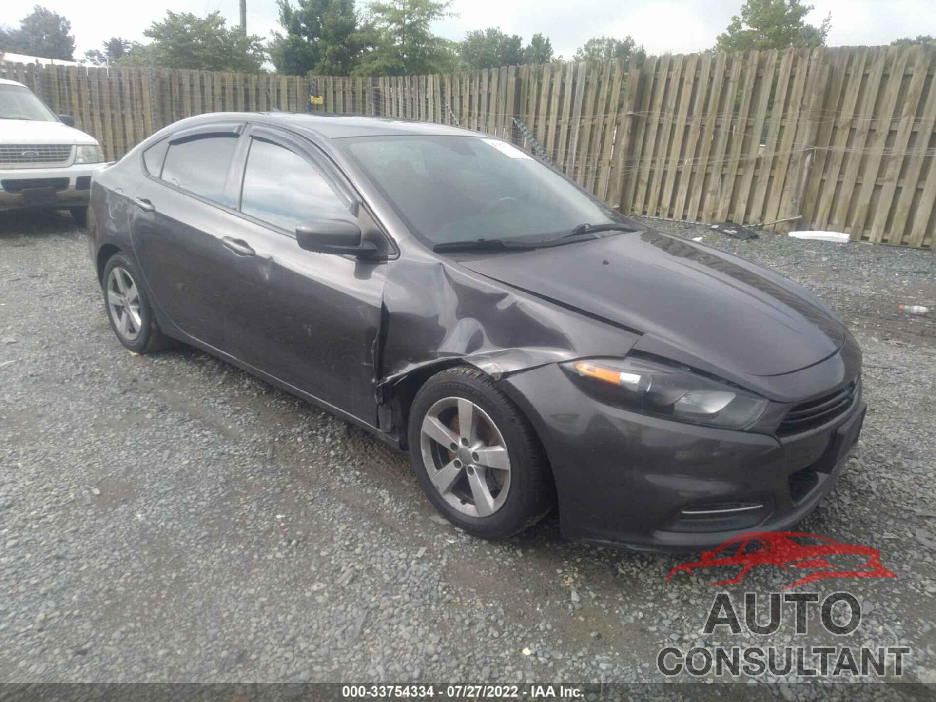 DODGE DART 2016 - 1C3CDFBB1GD550947