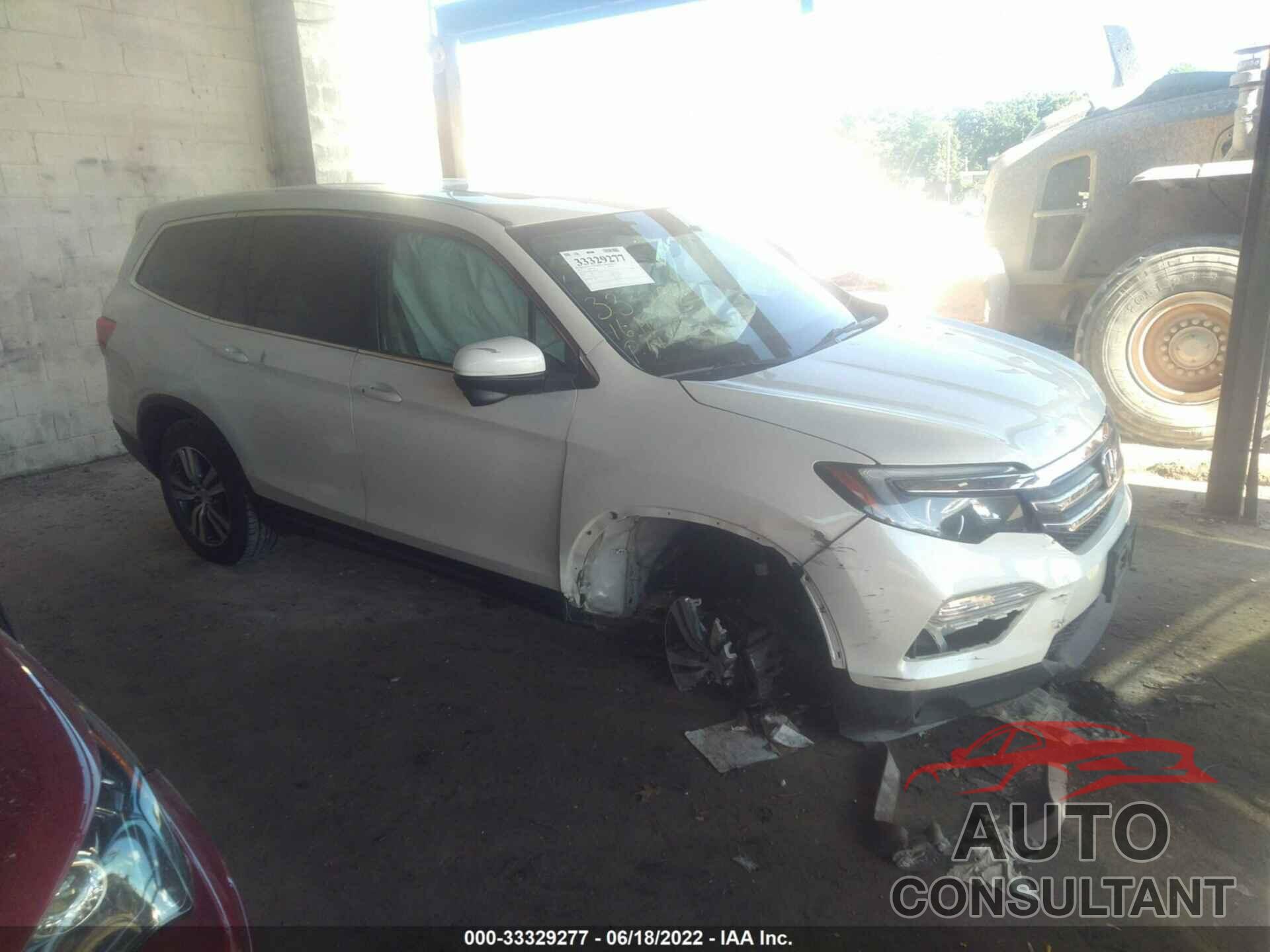 HONDA PILOT 2016 - 5FNYF6H70GB084726