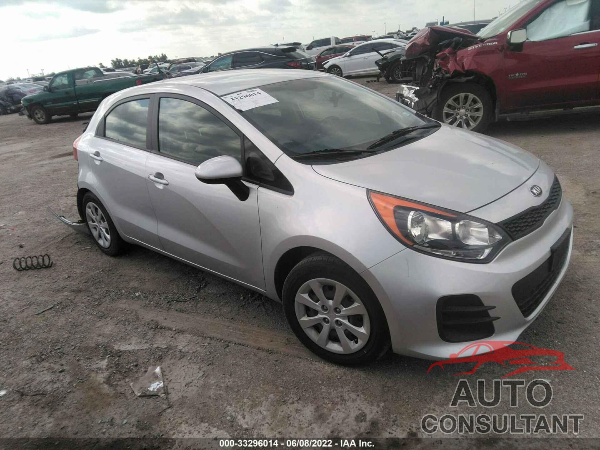 KIA RIO 2016 - KNADM5A38G6597267
