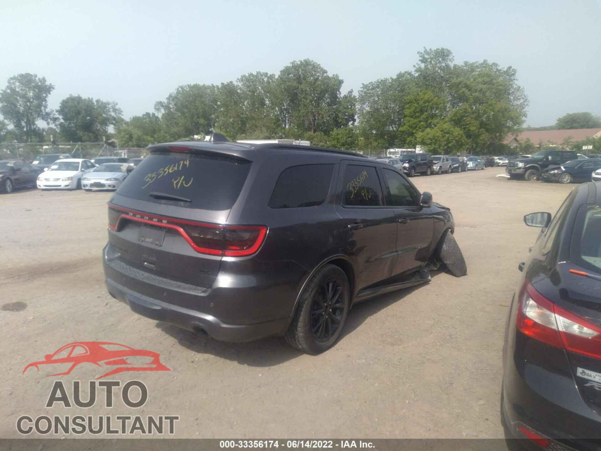 DODGE DURANGO 2017 - 1C4SDJCT7HC771221