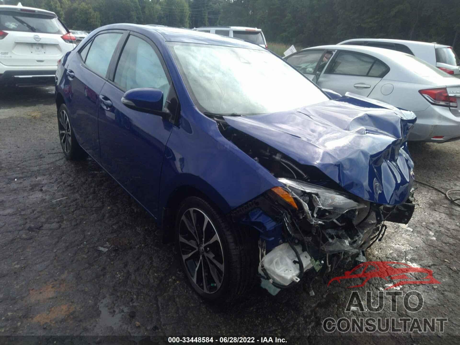 TOYOTA COROLLA 2017 - 2T1BURHE5HC865906