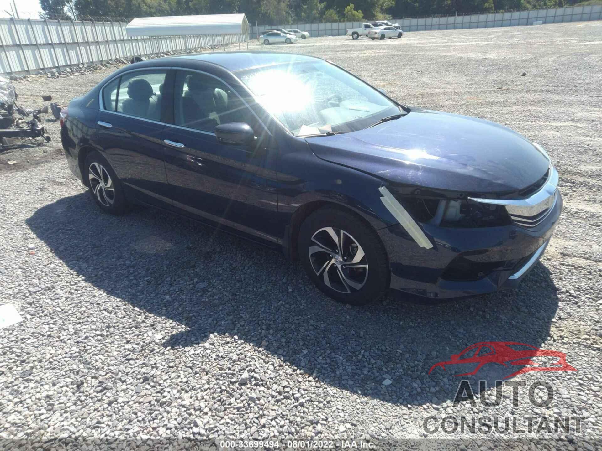 HONDA ACCORD SEDAN 2016 - 1HGCR2F38GA118691