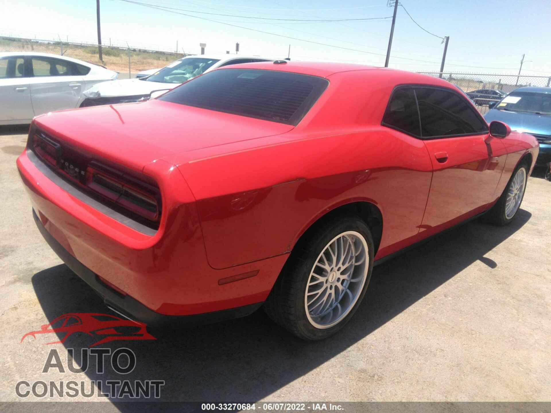 DODGE CHALLENGER 2016 - 2C3CDZAG6GH184209