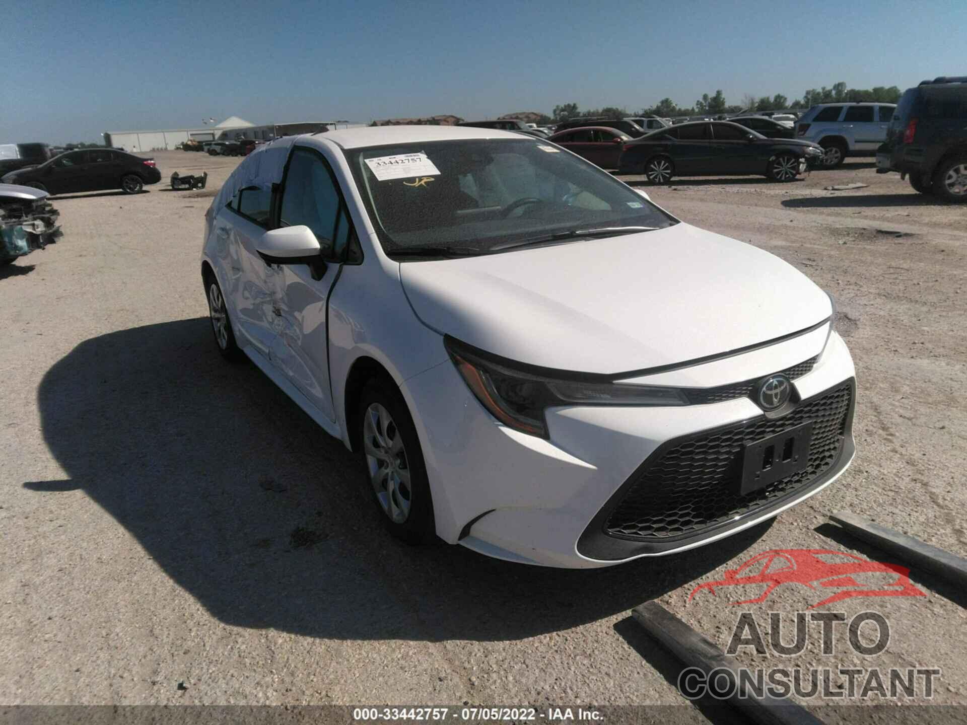 TOYOTA COROLLA 2022 - 5YFEPMAE3NP283526