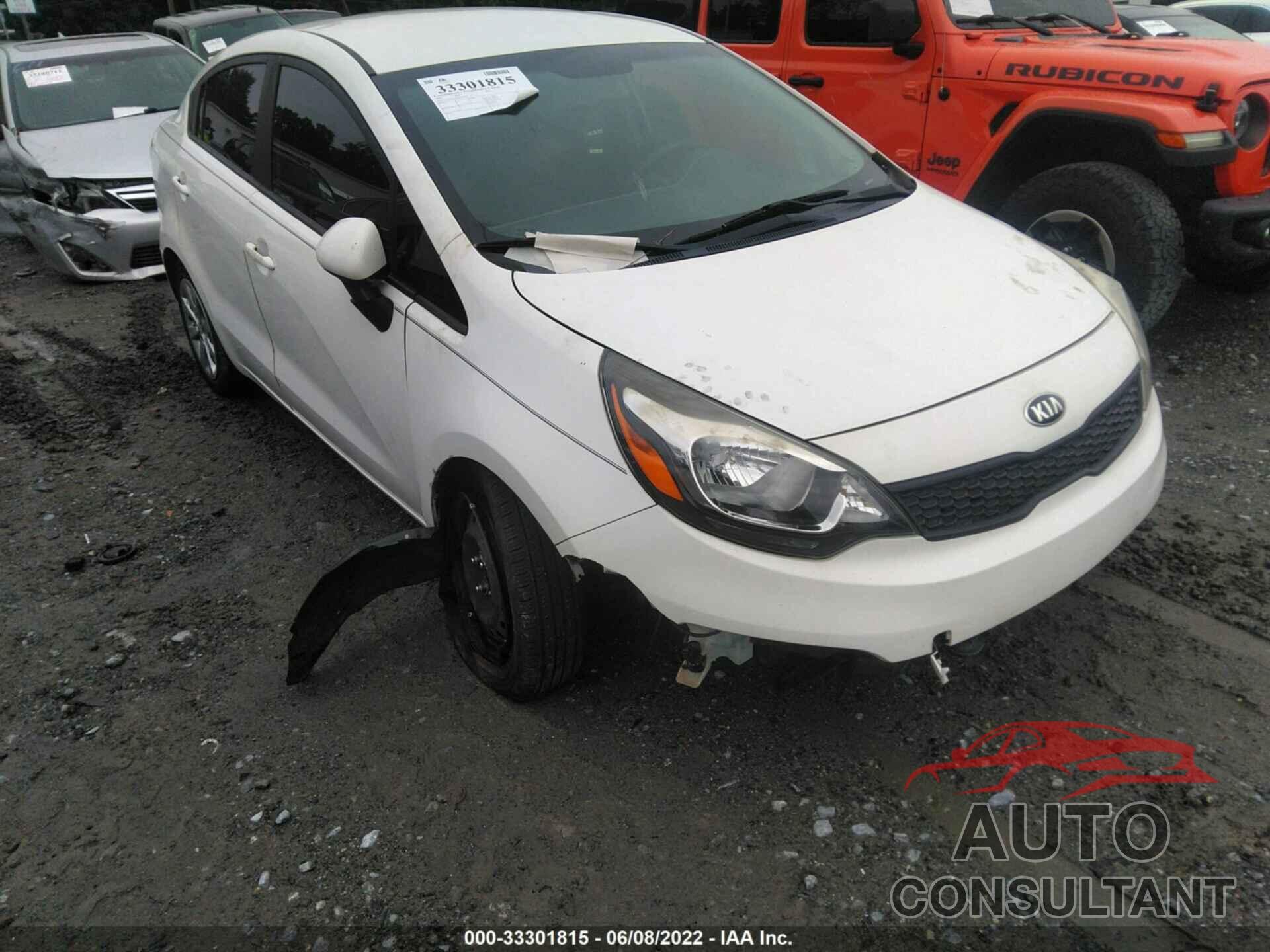 KIA RIO 2017 - KNADM4A33H6118751