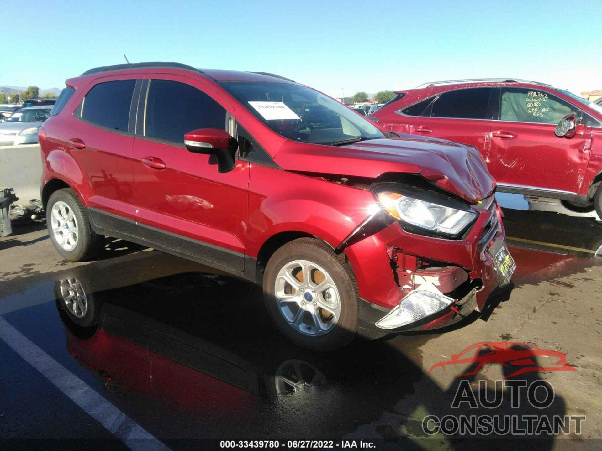 FORD ECOSPORT 2021 - MAJ3S2GE9MC444086