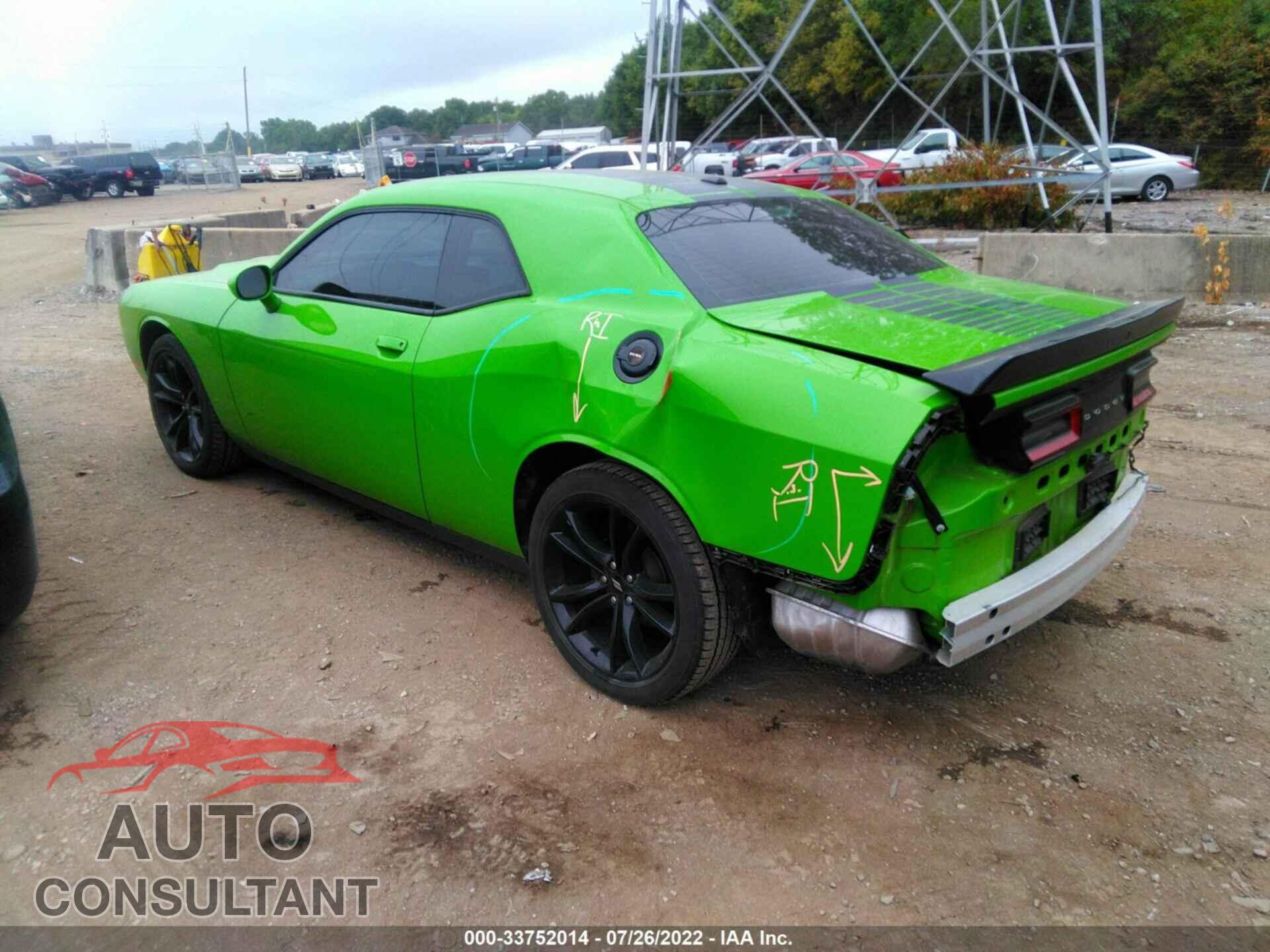 DODGE CHALLENGER 2017 - 2C3CDZAG3HH611329