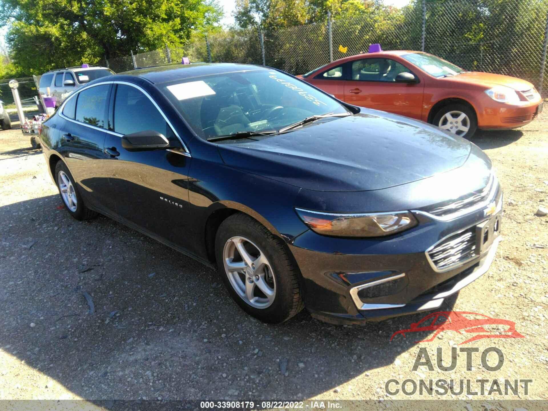 CHEVROLET MALIBU 2017 - 1G1ZB5ST6HF157765
