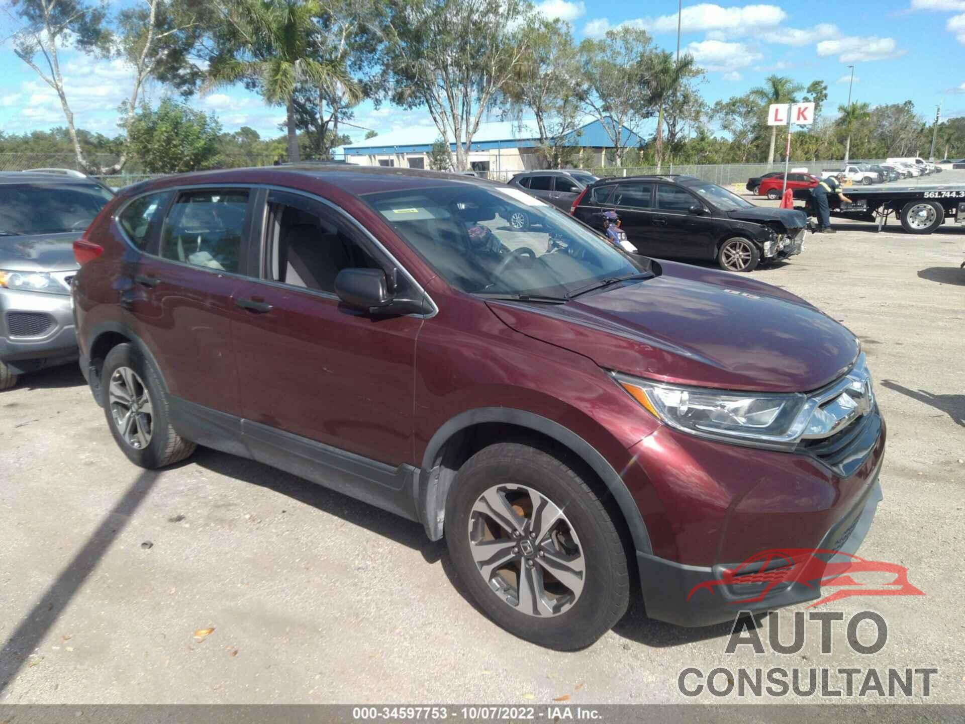 HONDA CR-V 2017 - 5J6RW6H34HL004337