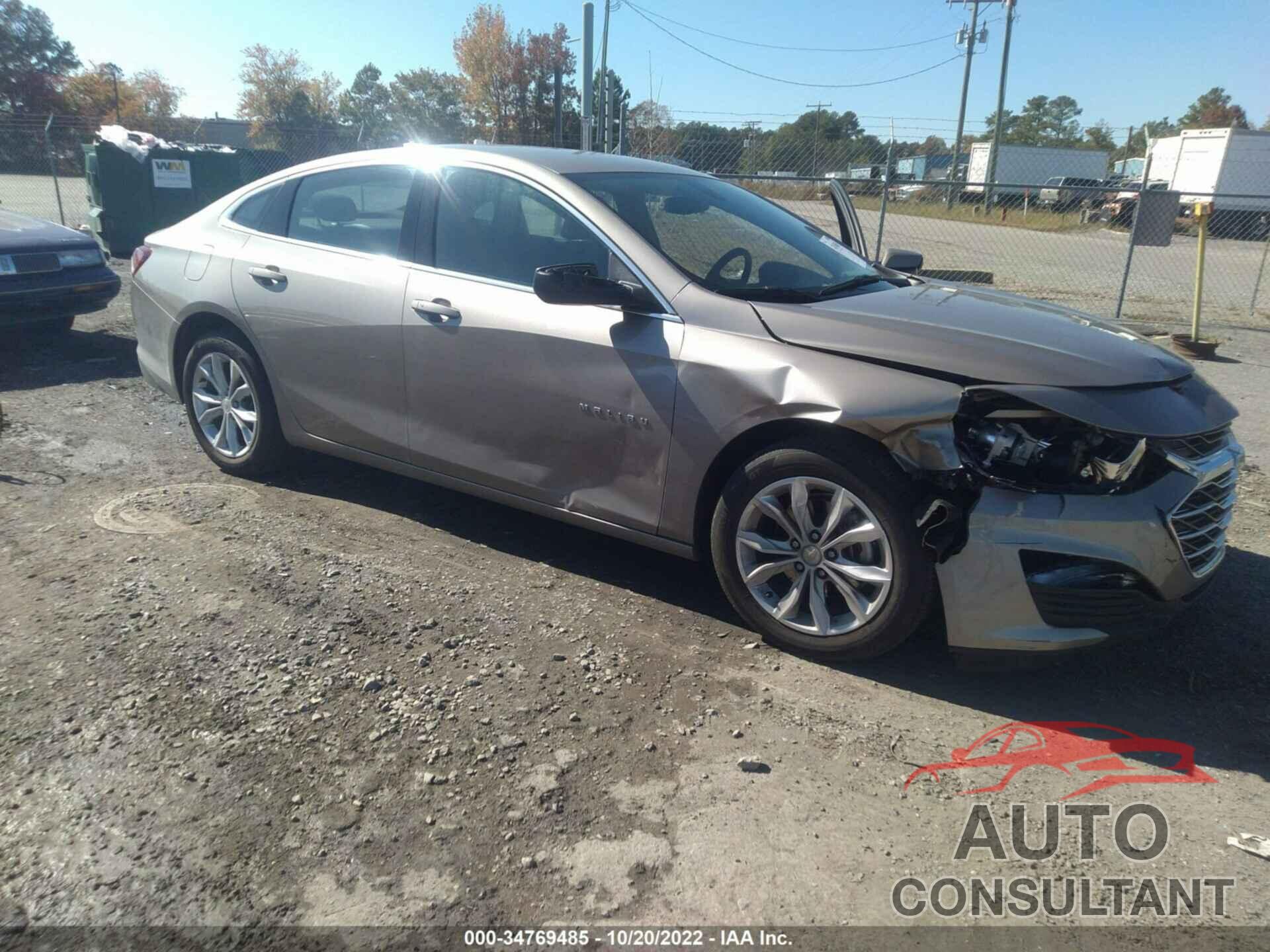 CHEVROLET MALIBU 2022 - 1G1ZD5ST6NF128787