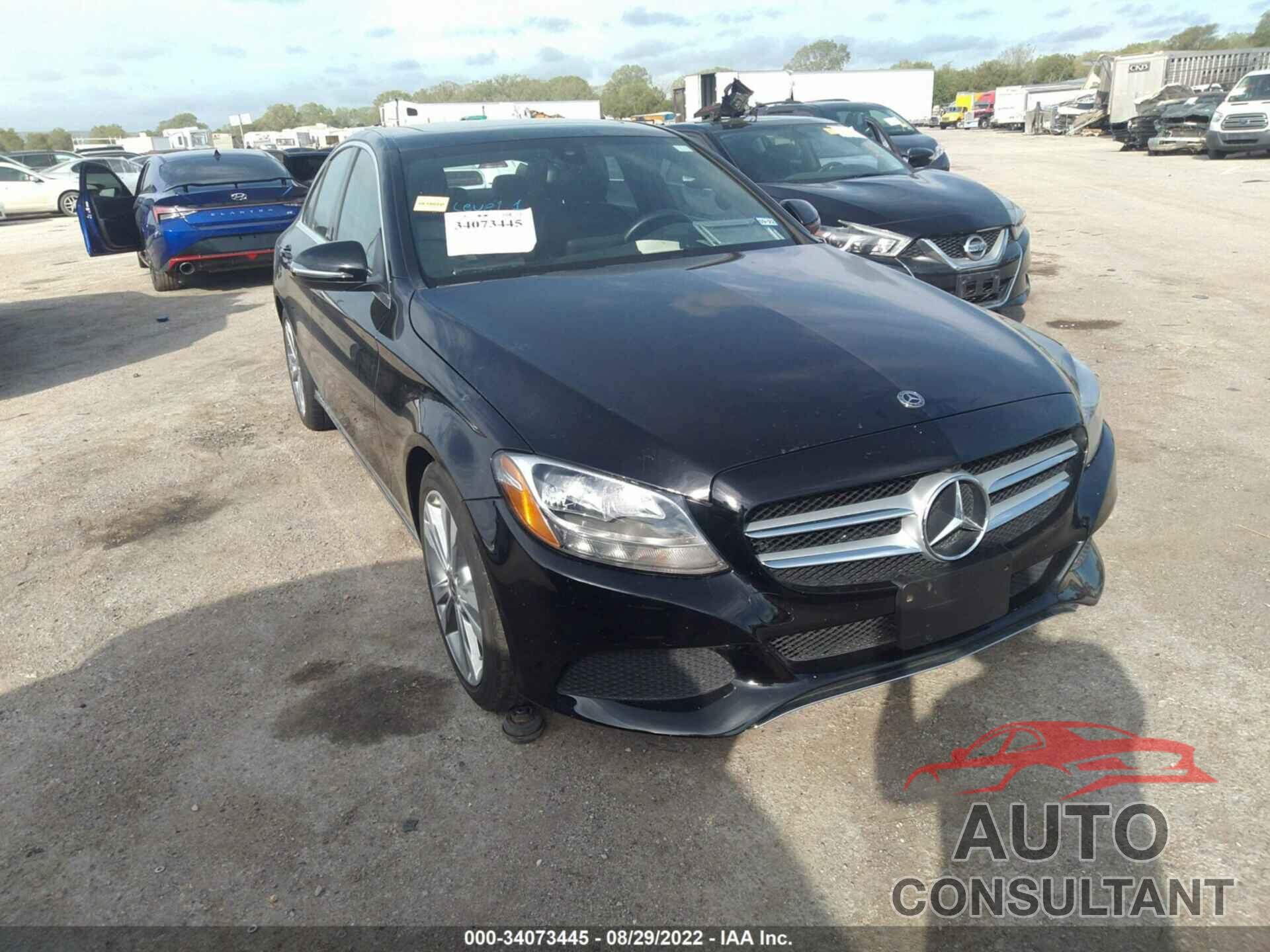 MERCEDES-BENZ C-CLASS 2018 - 55SWF4JB5JU254269
