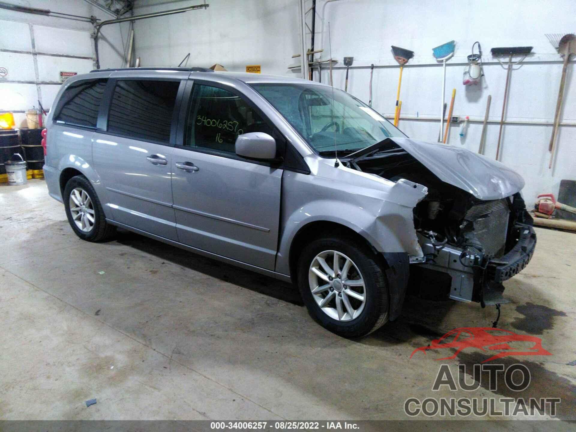 DODGE GRAND CARAVAN 2016 - 2C4RDGCG9GR311407