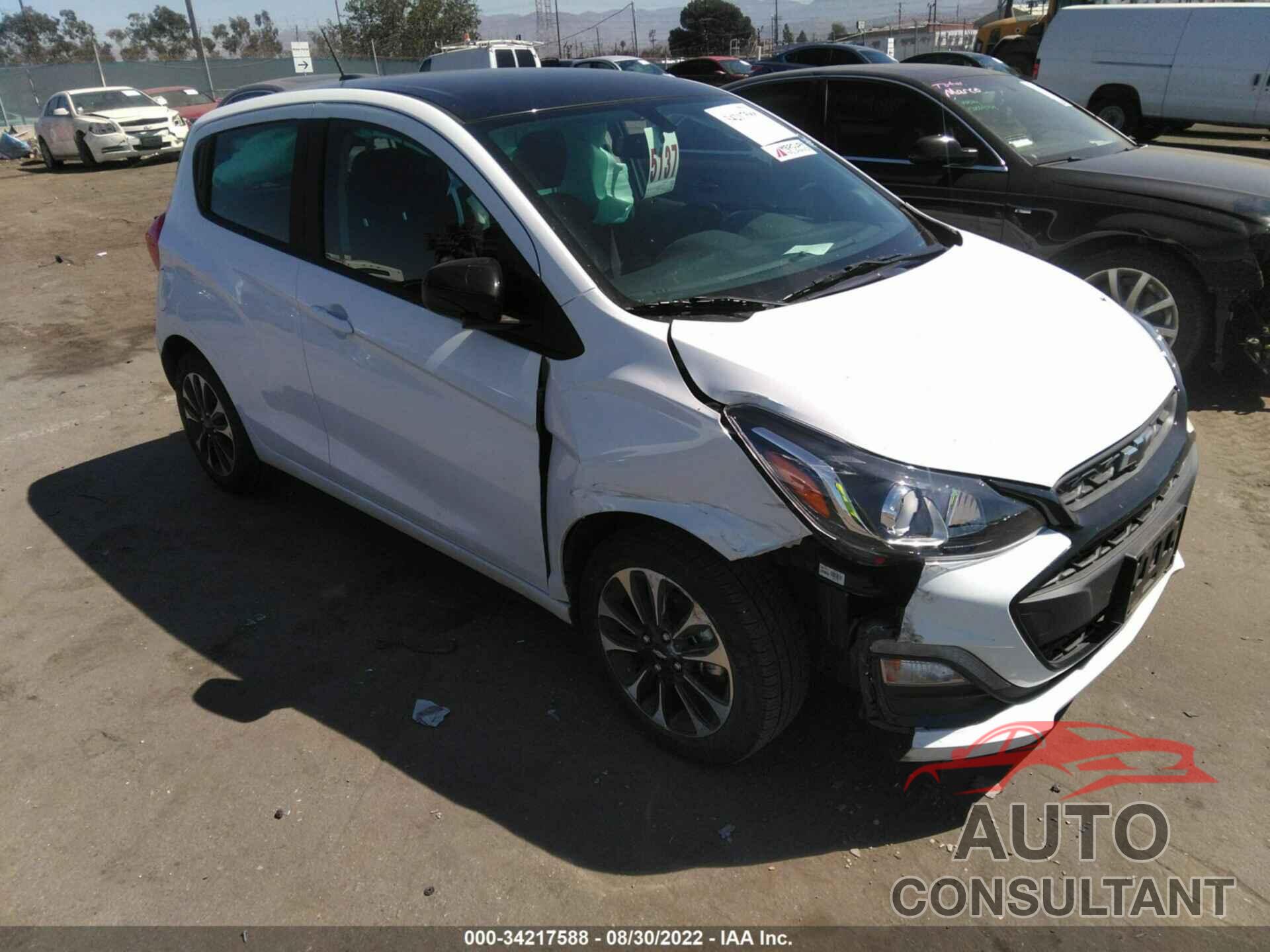 CHEVROLET SPARK 2021 - KL8CD6SA3MC740777