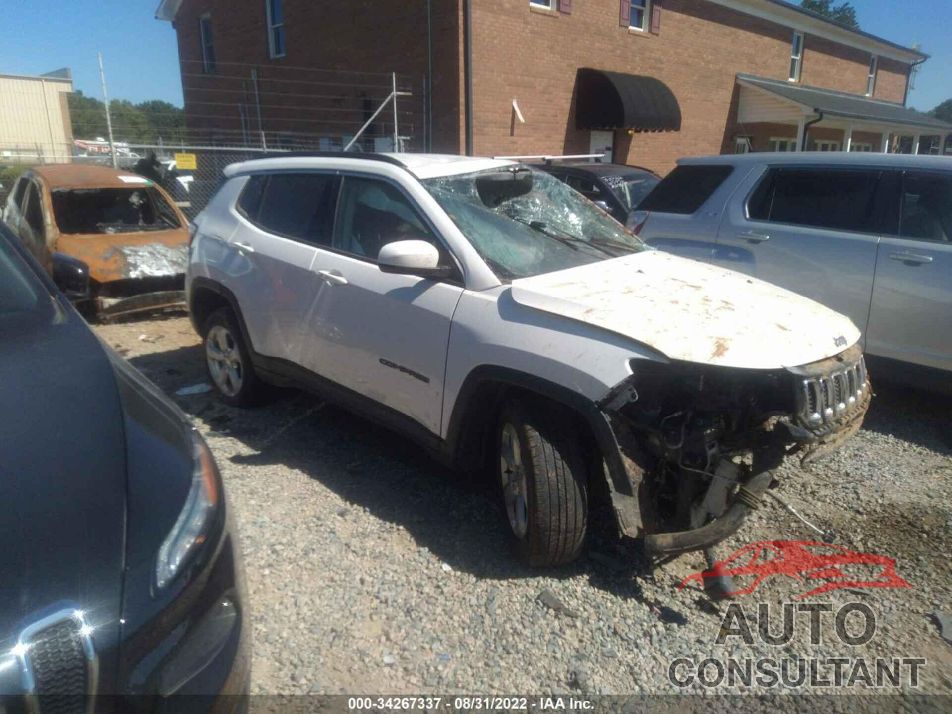 JEEP COMPASS 2017 - 3C4NJDBB1HT646333