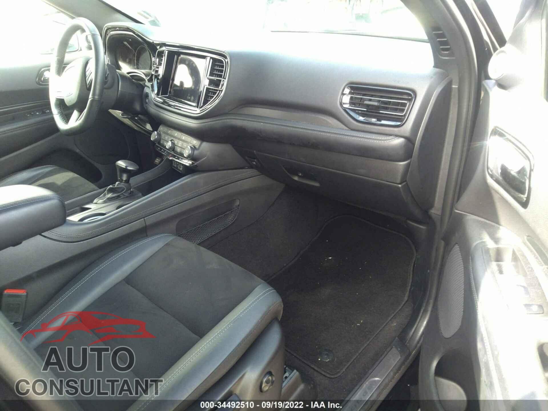 DODGE DURANGO 2022 - 1C4RDJDG5NC104031
