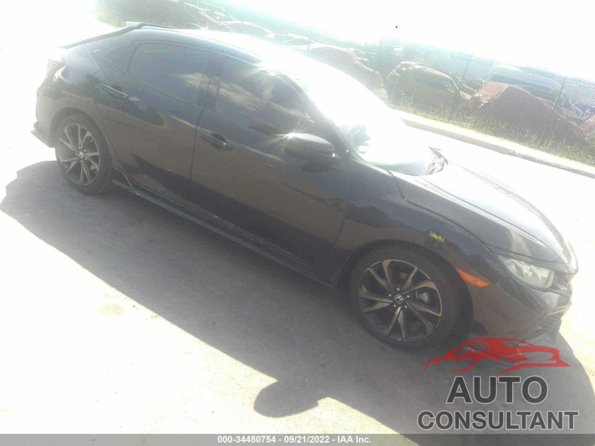 HONDA CIVIC HATCHBACK 2017 - SHHFK7H44HU425964