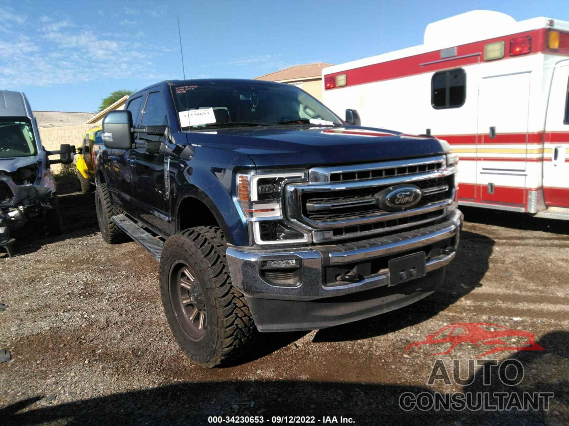 FORD SUPER DUTY F-250 SRW 2020 - 1FT8W2BT8LEE07270