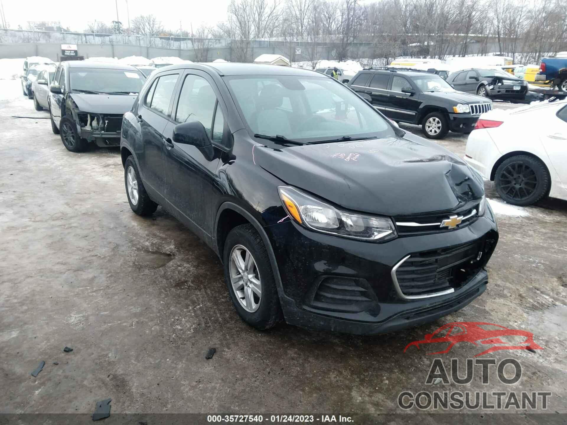 CHEVROLET TRAX 2018 - 3GNCJNSB7JL284776