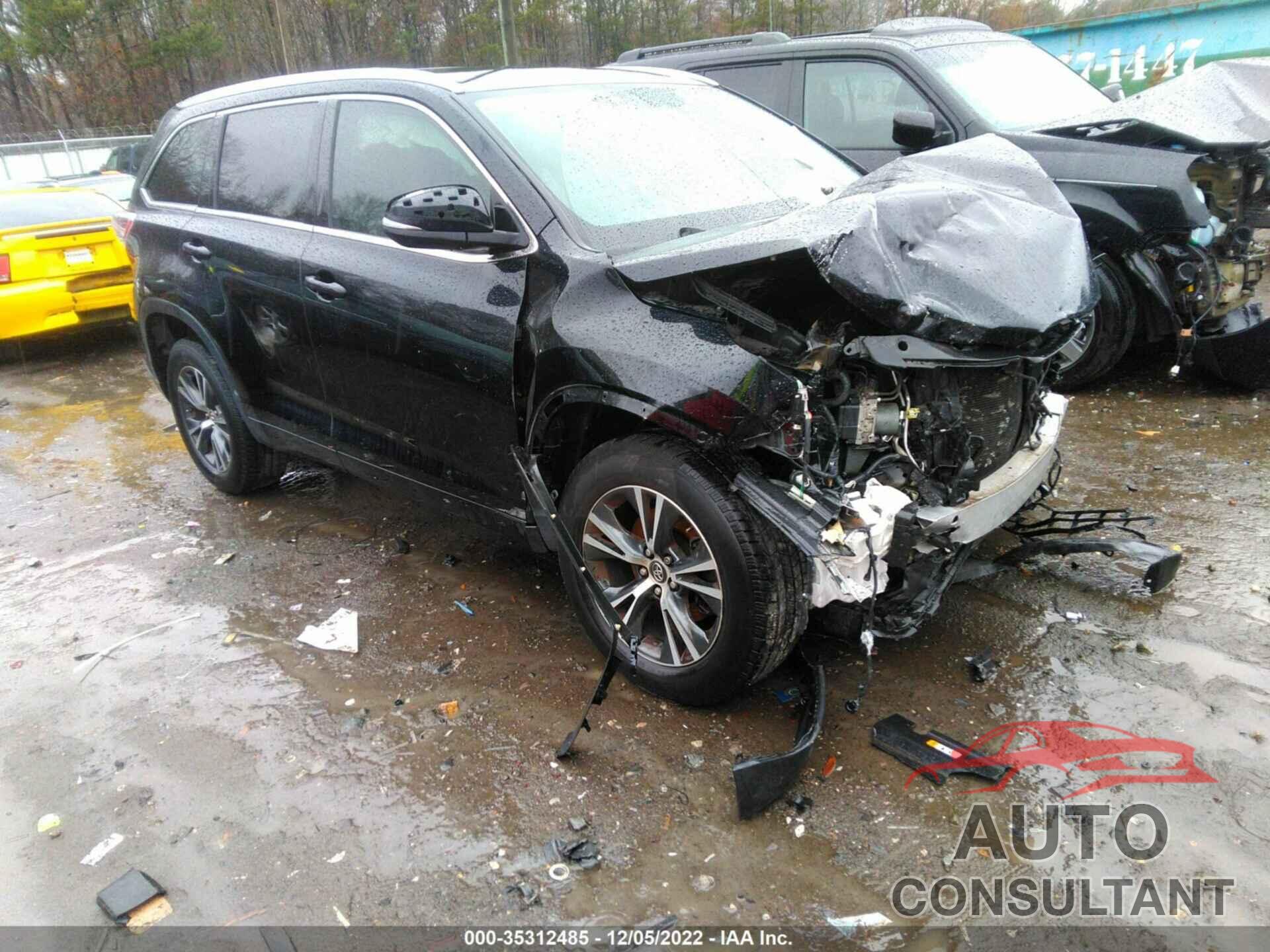 TOYOTA HIGHLANDER 2016 - 5TDKKRFH8GS505683