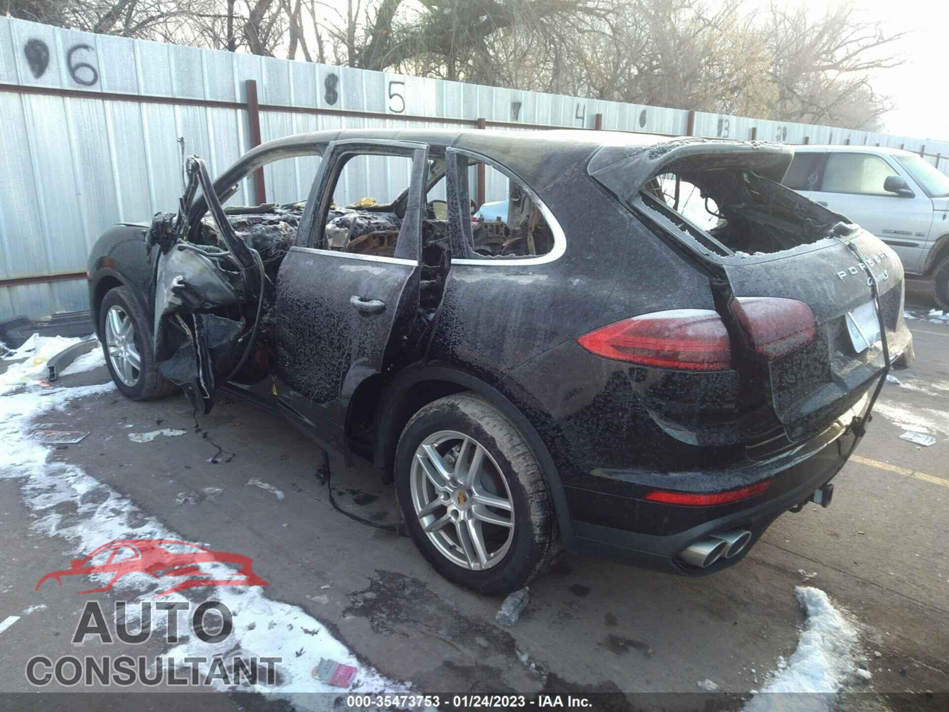 PORSCHE CAYENNE 2016 - WP1AB2A28GLA95554