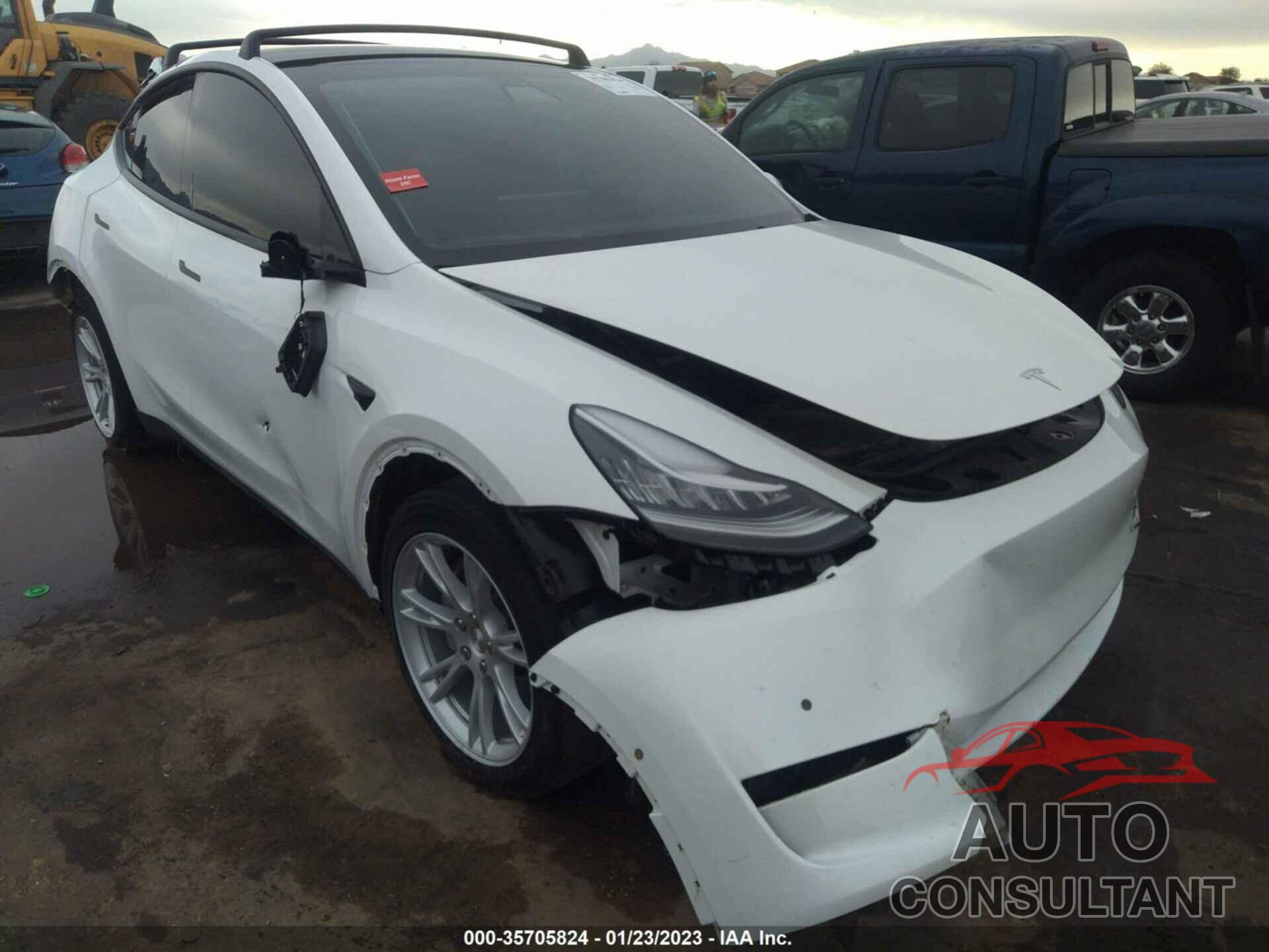 TESLA MODEL Y 2021 - 5YJYGDEE4MF273671