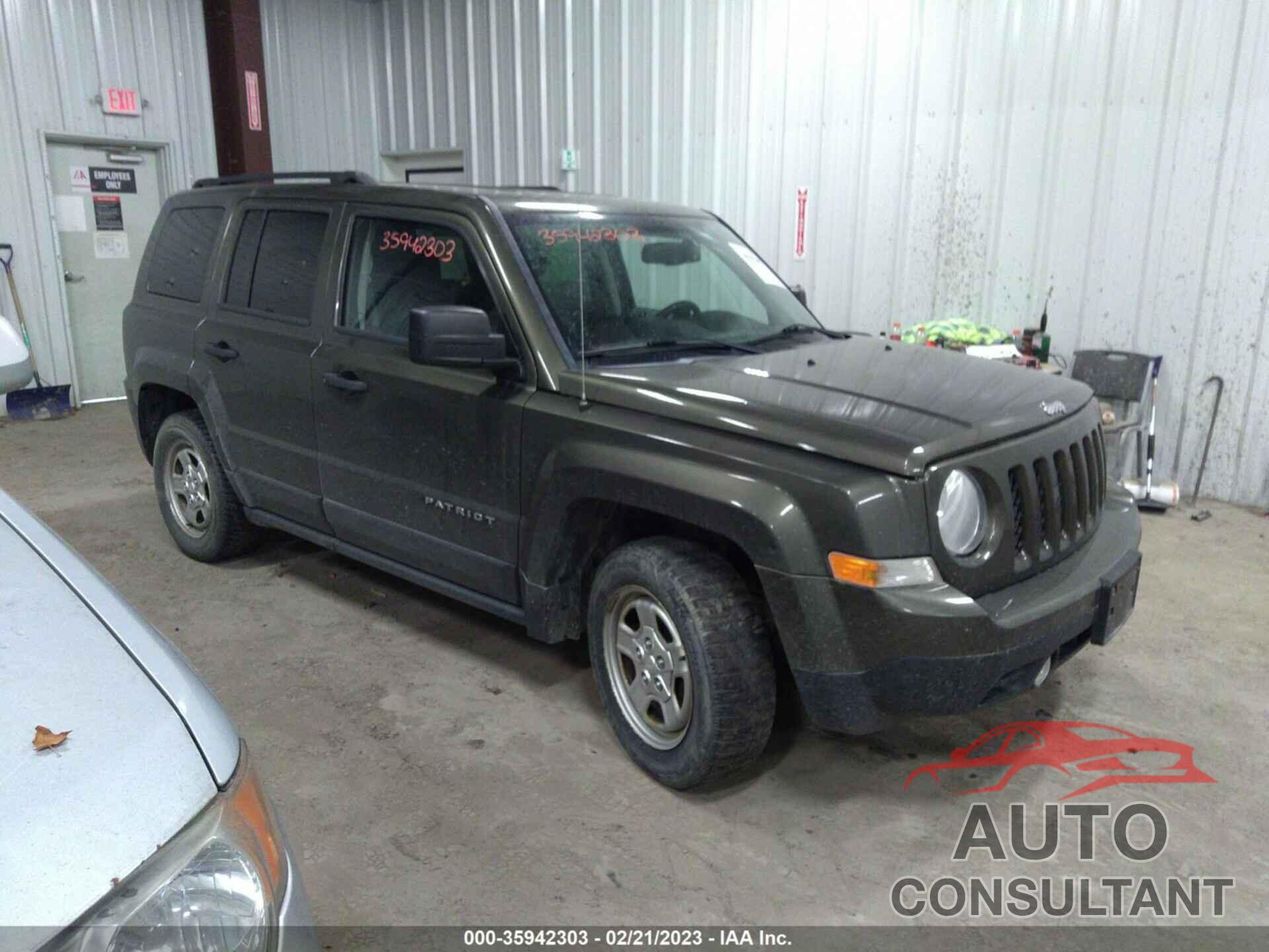 JEEP PATRIOT 2016 - 1C4NJPBA3GD528491