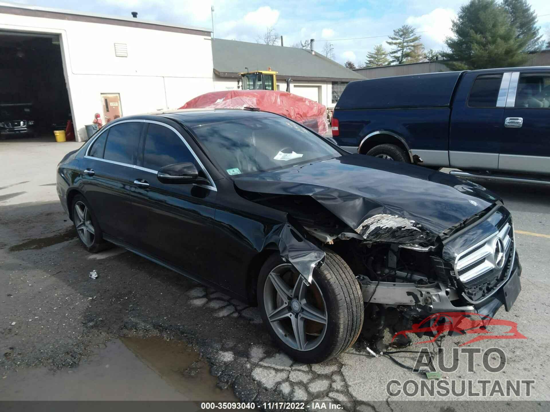 MERCEDES-BENZ E-CLASS 2017 - WDDZF4KB3HA163331