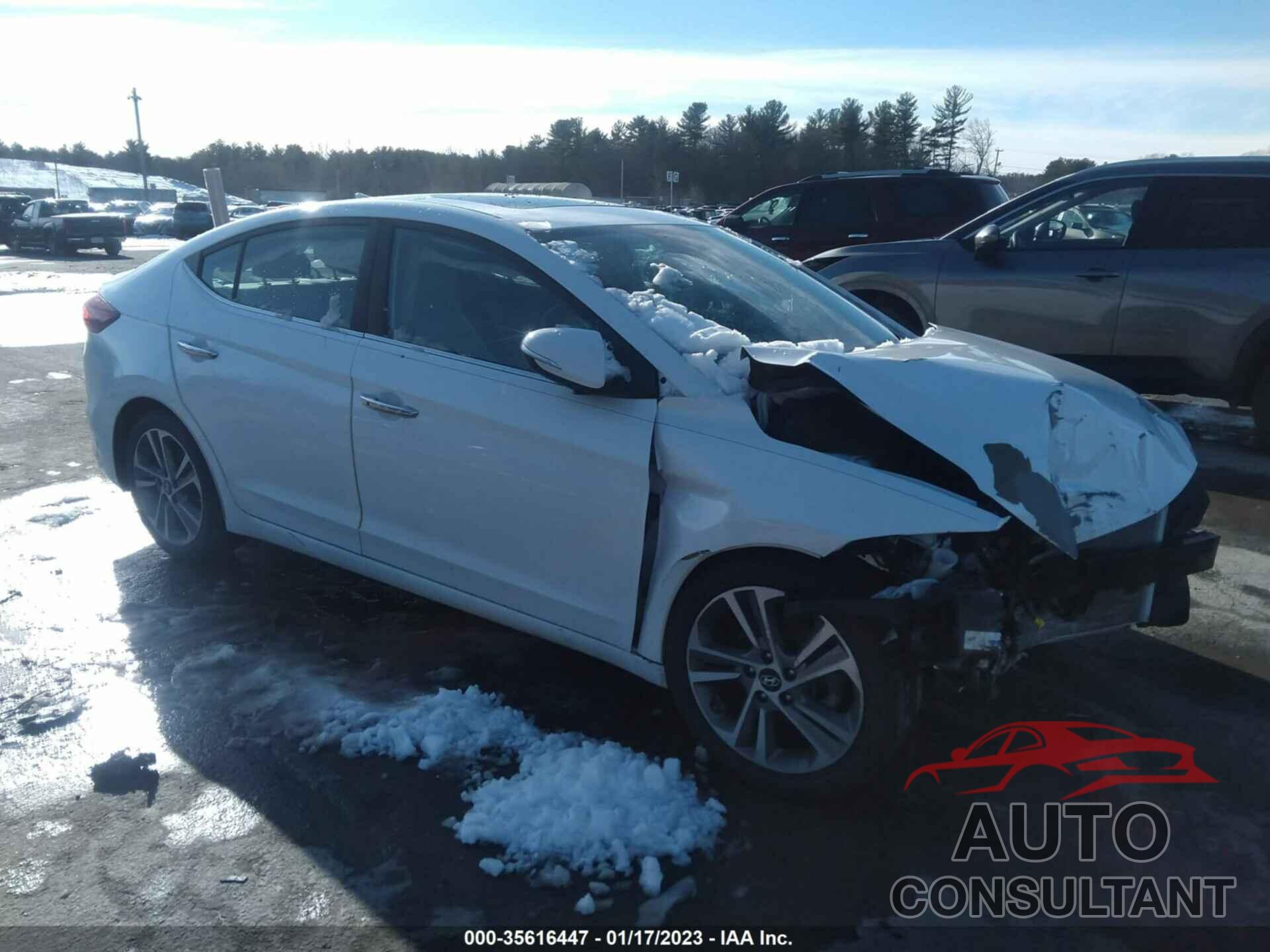 HYUNDAI ELANTRA 2017 - 5NPD84LF4HH013138