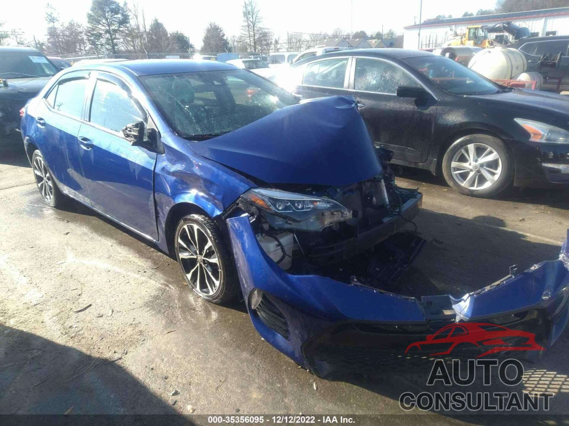 TOYOTA COROLLA 2017 - 2T1BURHE4HC886603