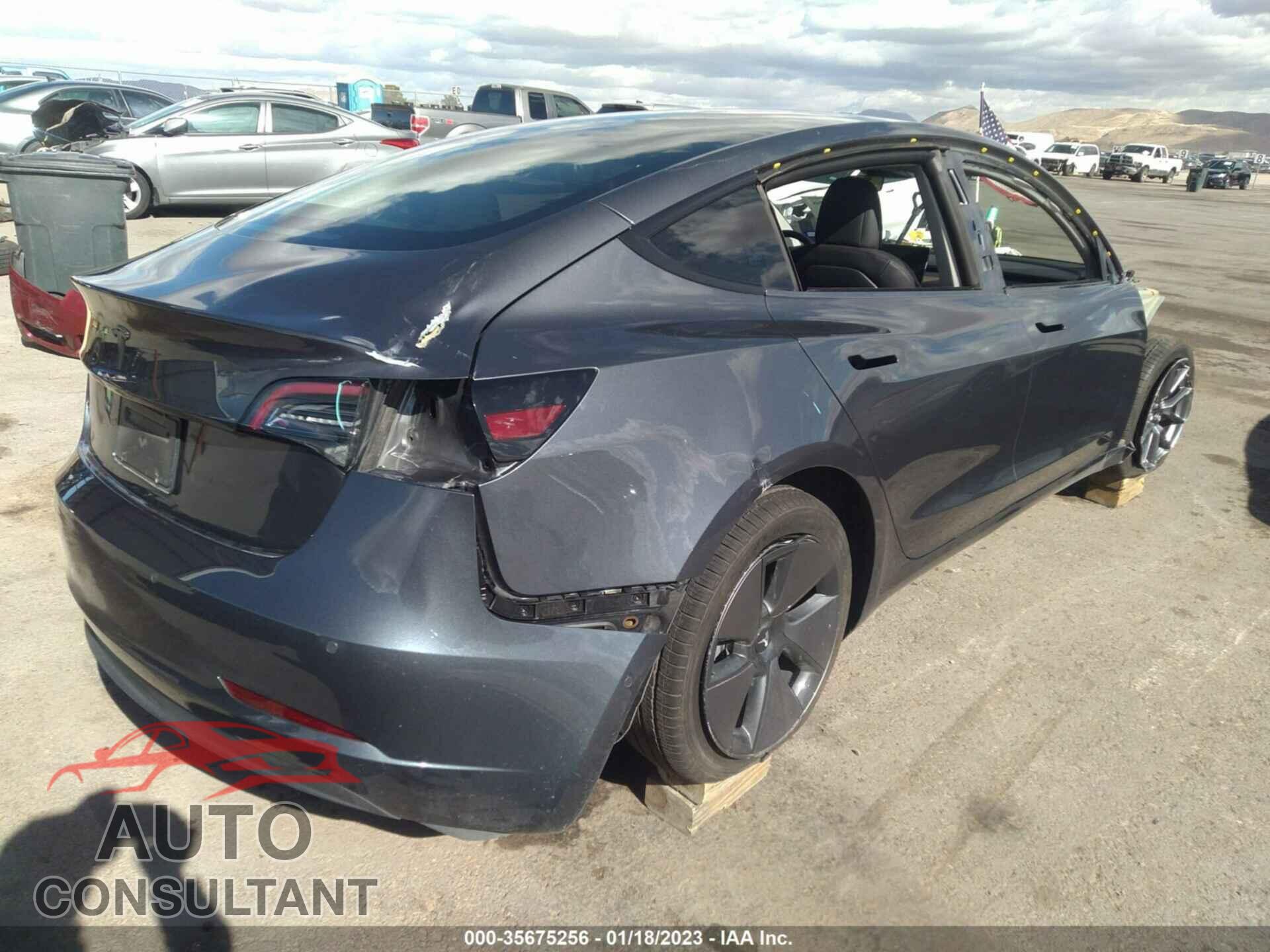 TESLA MODEL 3 2022 - 5YJ3E1EA4NF345434