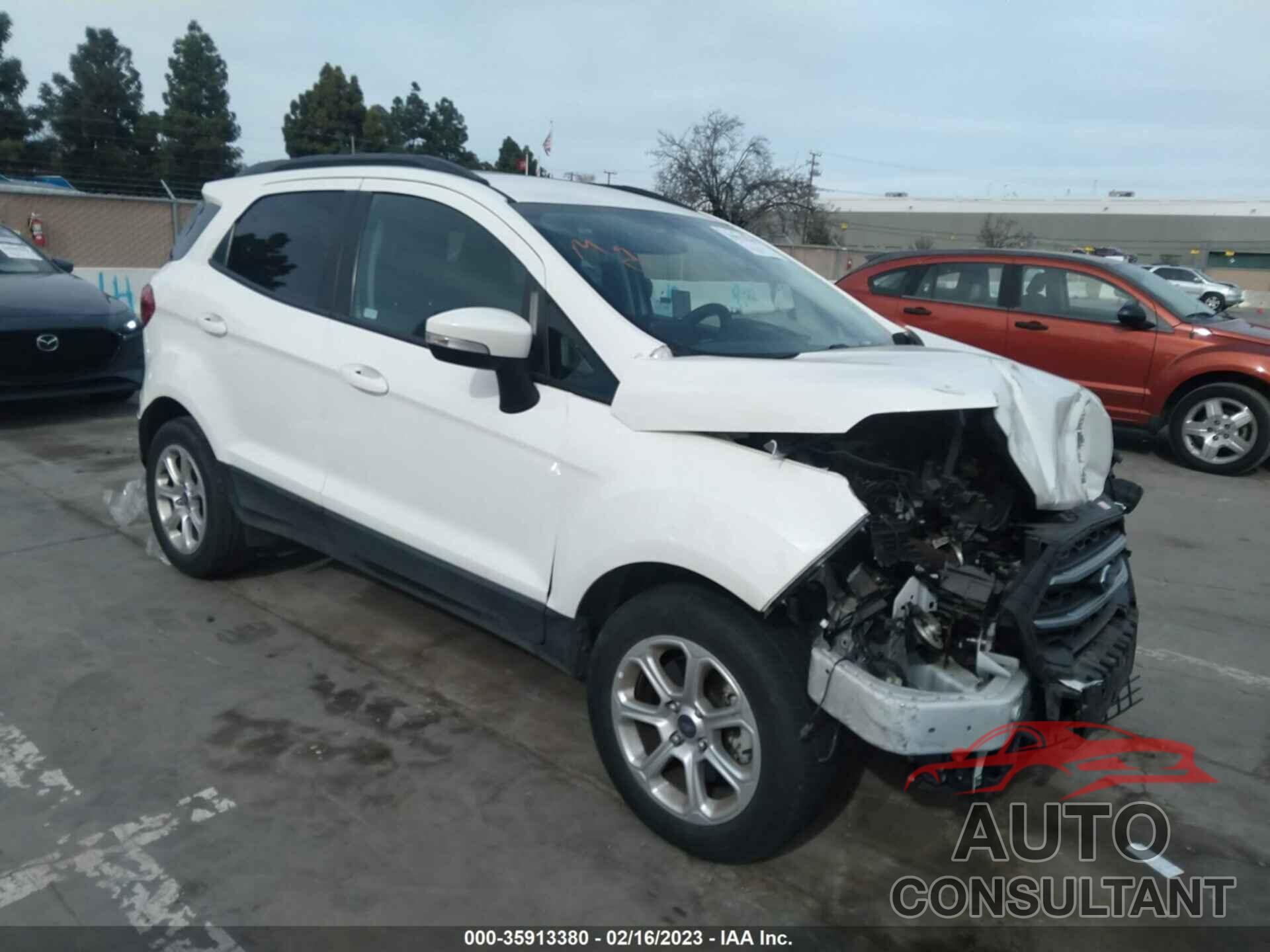 FORD ECOSPORT 2018 - MAJ3P1TE9JC225772