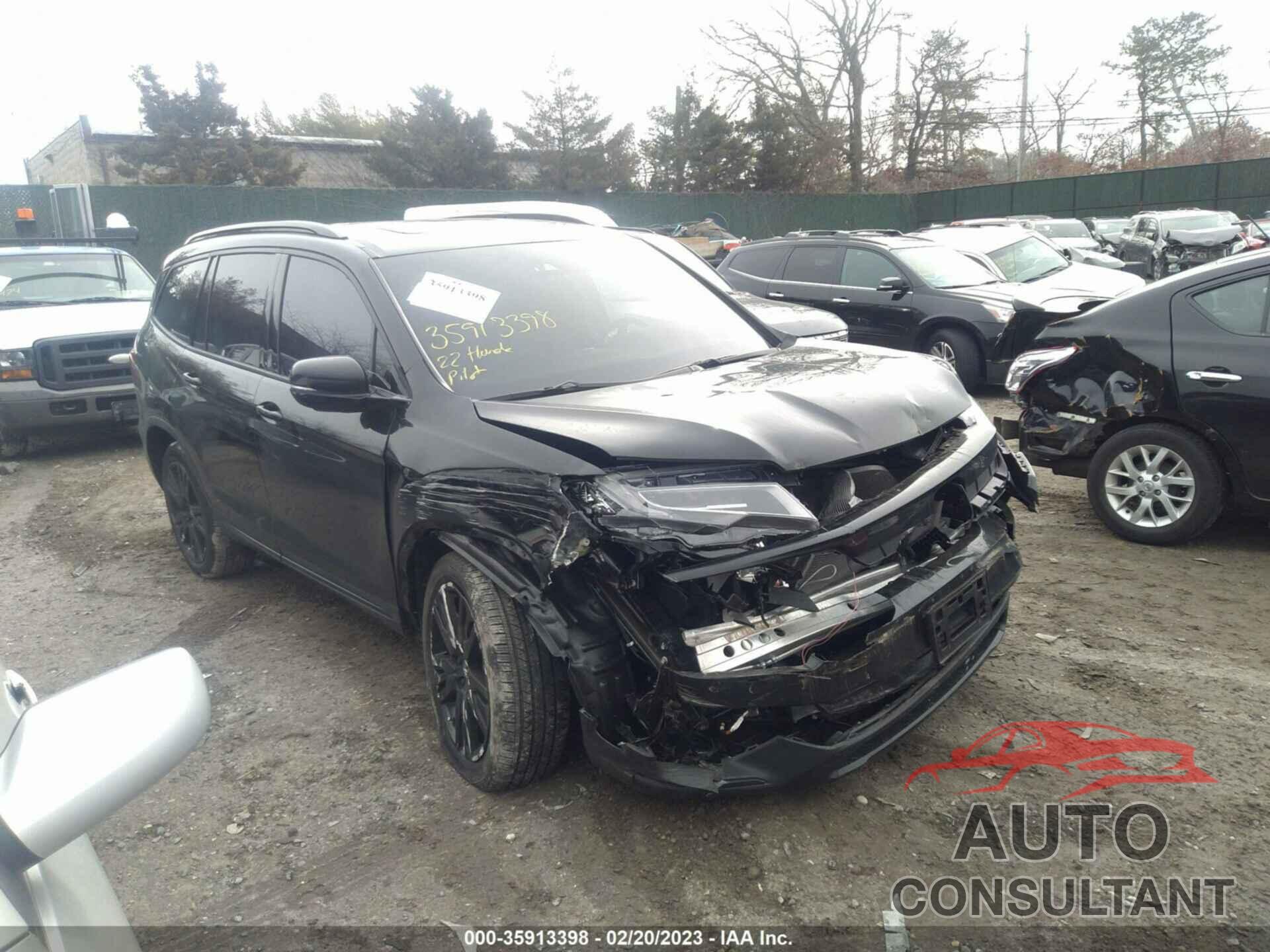 HONDA PILOT 2022 - 5FNYF6H77NB034421