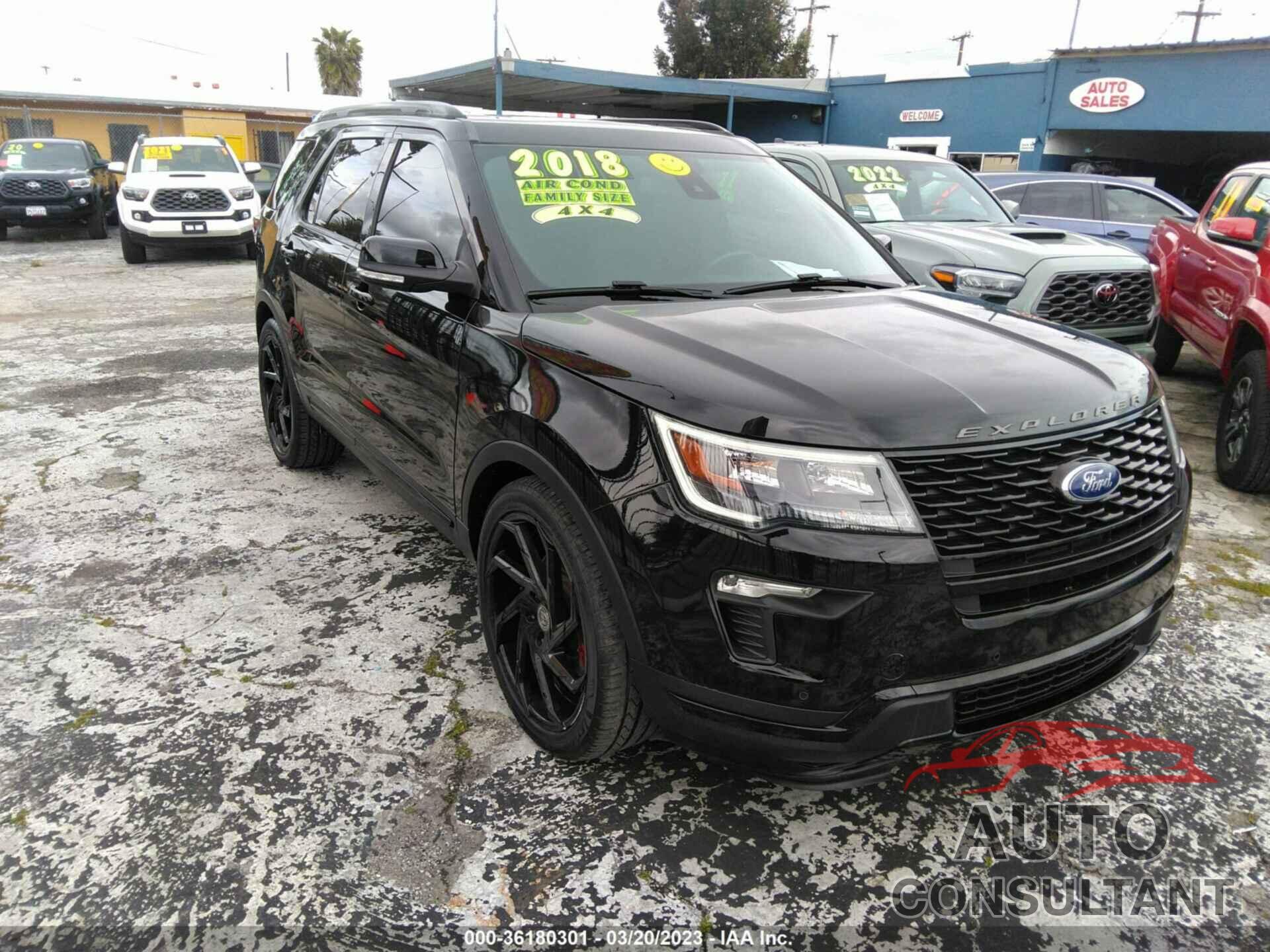 FORD EXPLORER 2018 - 1FM5K8GT5JGA14379