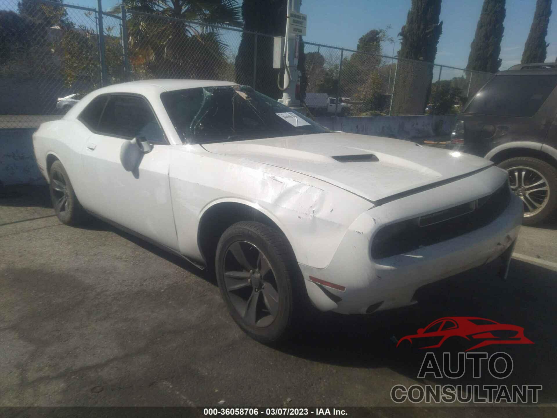 DODGE CHALLENGER 2015 - 2C3CDZAGXFH843391