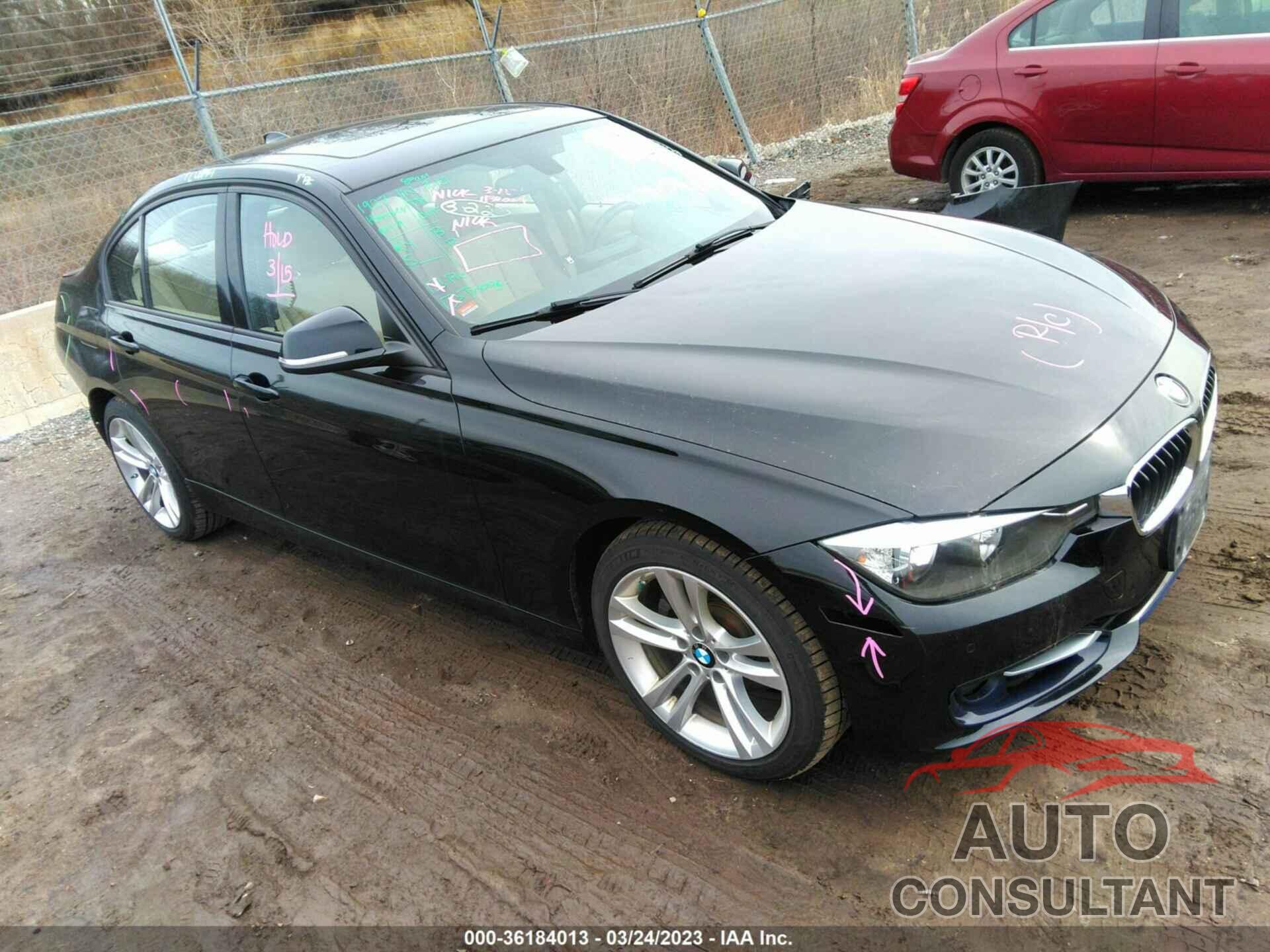 BMW 3 SERIES 2015 - WBA3B3G53FNT19928