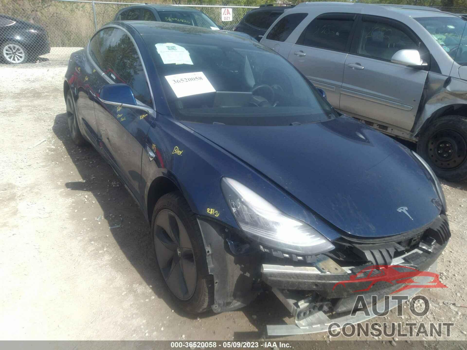 TESLA MODEL 3 2019 - 5YJ3E1EA7KF396650