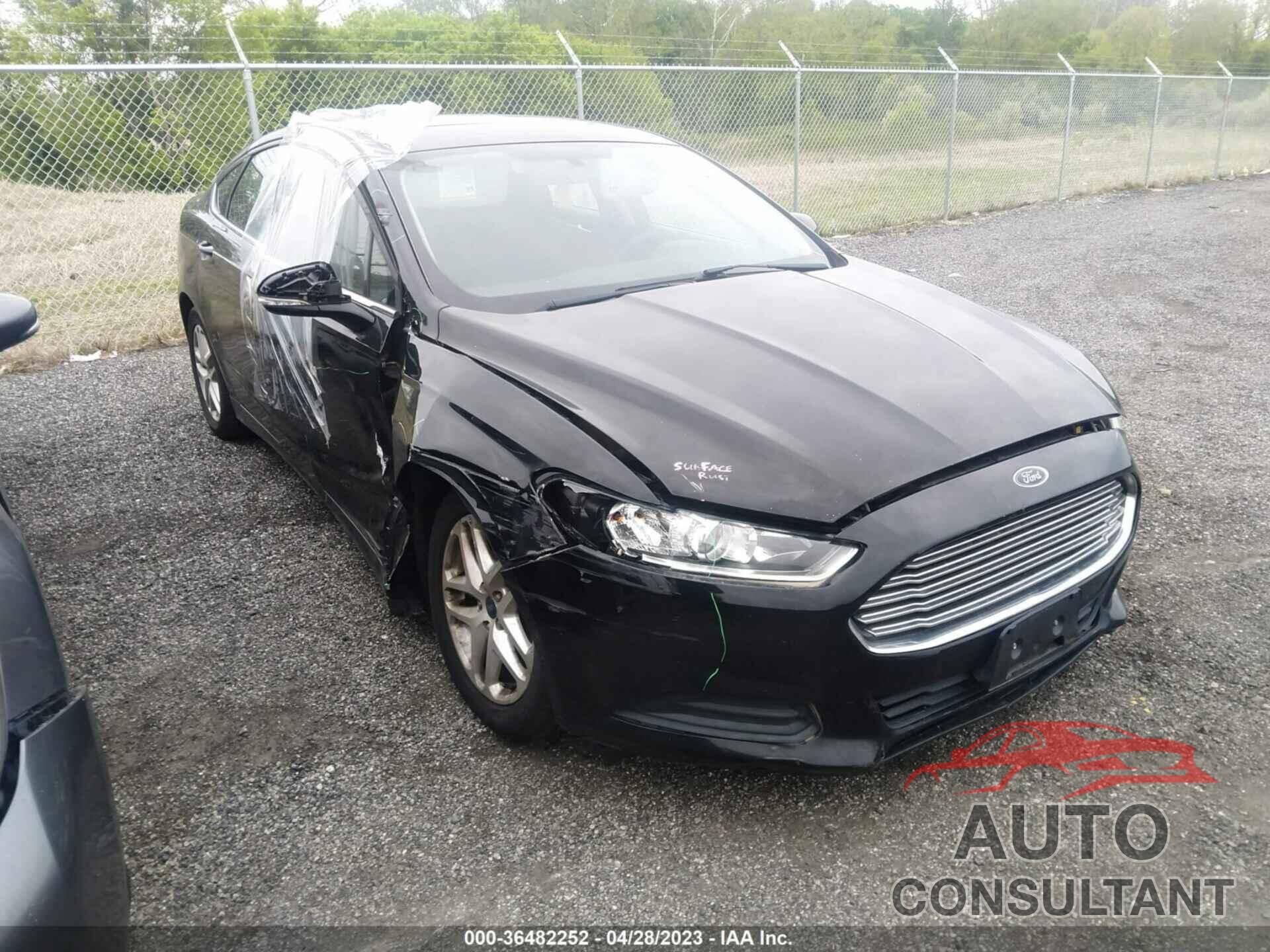 FORD FUSION 2016 - 3FA6P0H72GR198426