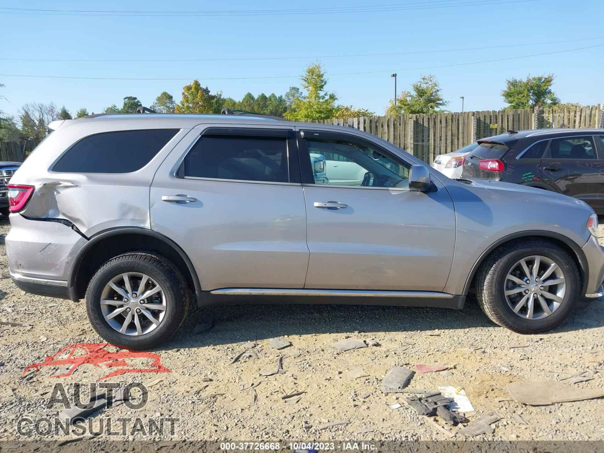 DODGE DURANGO 2017 - 1C4RDJAG2HC956619